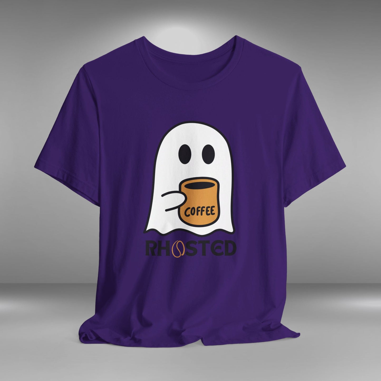 Rhosted! Coffee and ghosts...that's the spirit! T-shirt