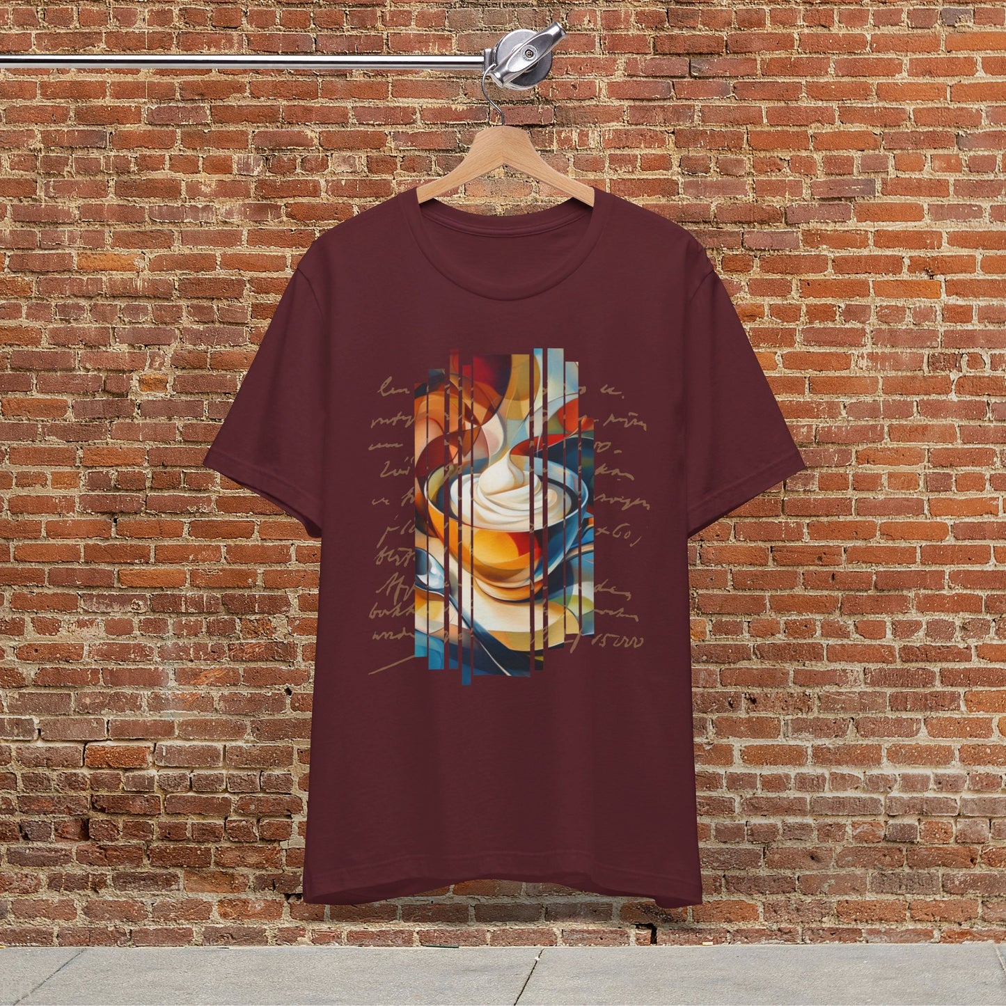 Abstract Fancy Coffee T-shirt