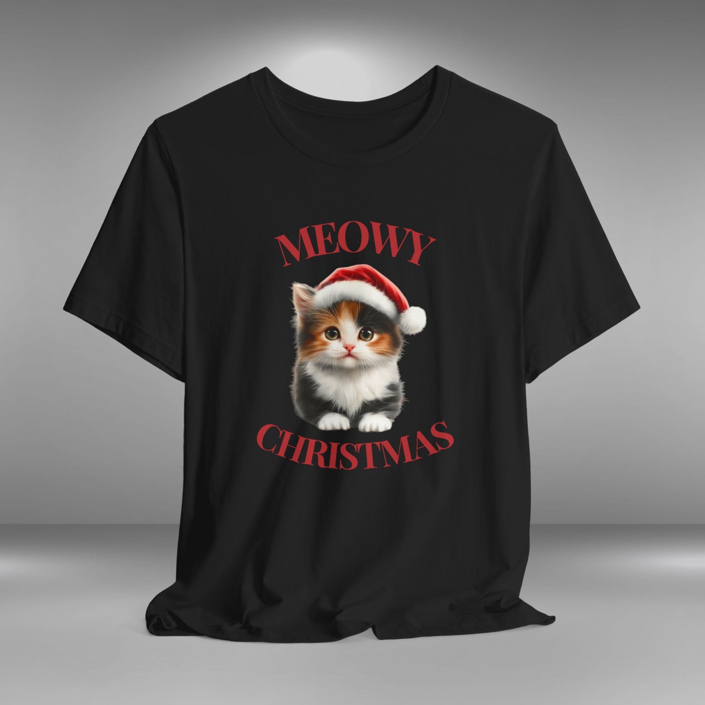 Meowy Christmas - Calico - Christmas T-shirt