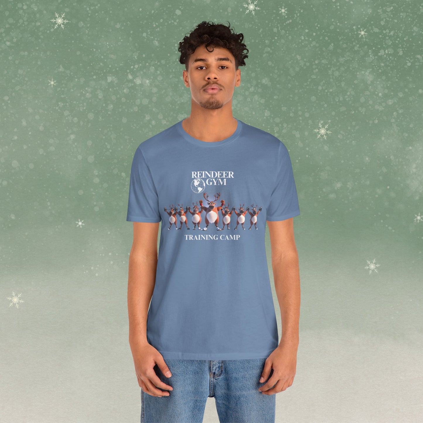 Reindeer Gym Training Camp - Christmas T-Shirt