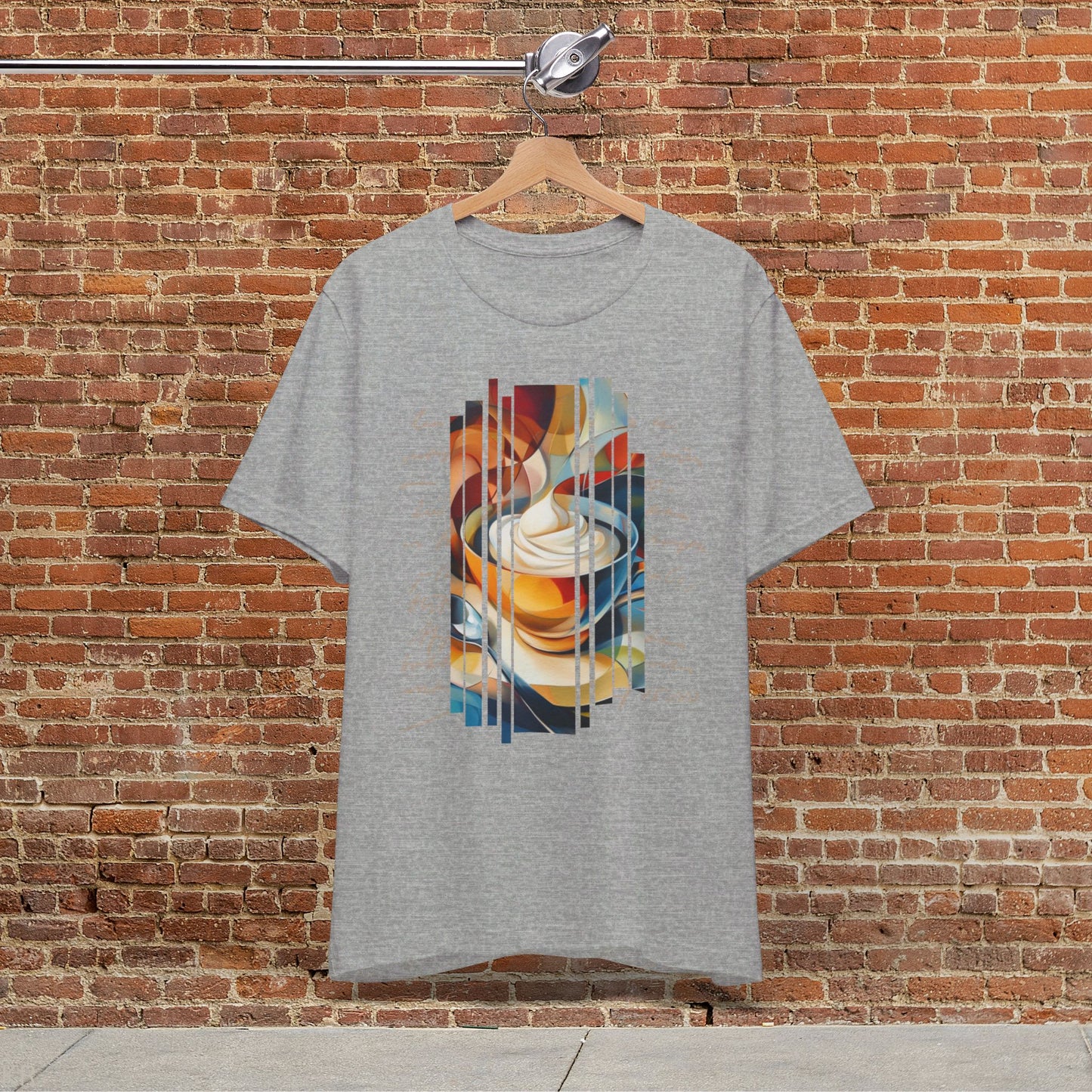 Abstract Fancy Coffee T-shirt