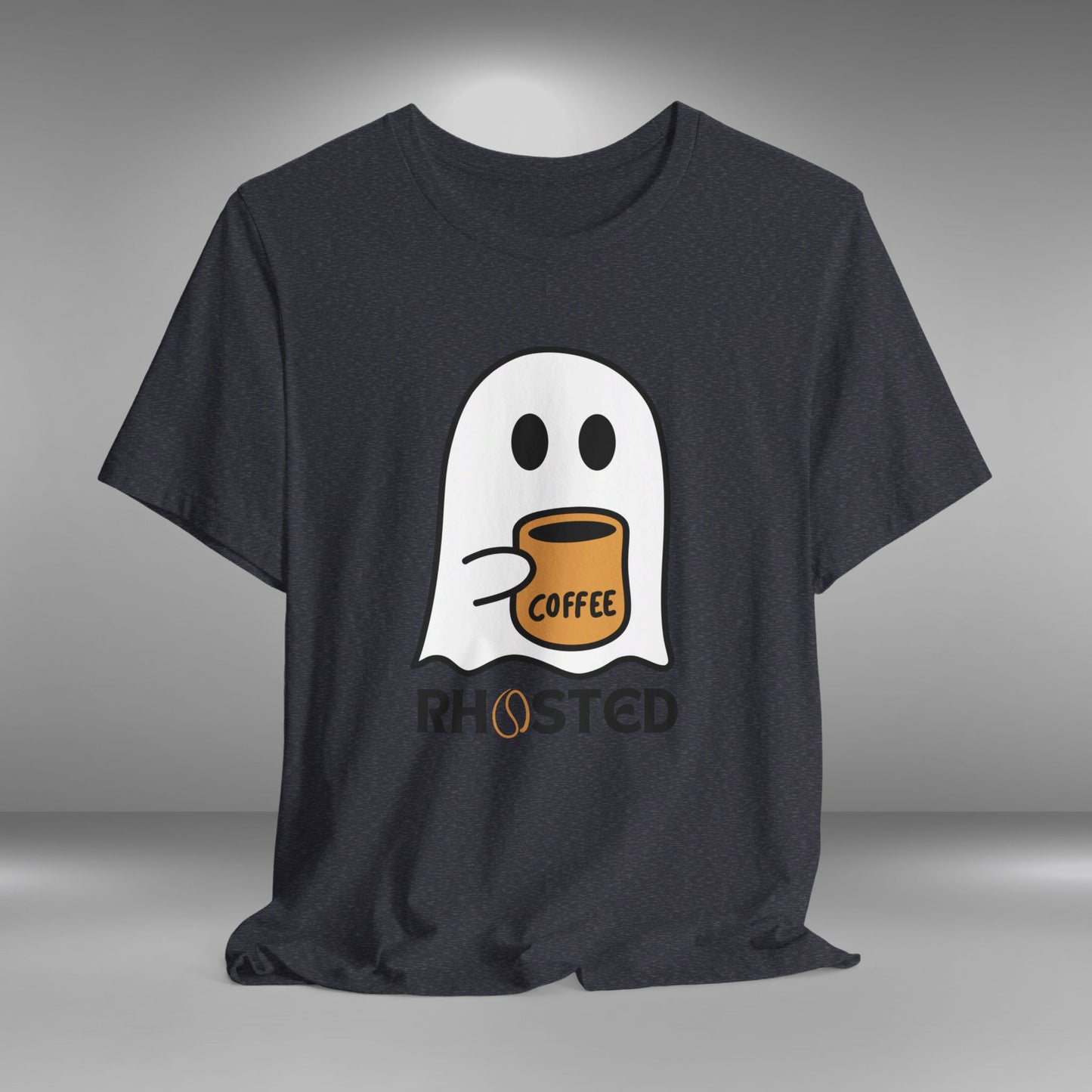 Rhosted! Coffee and ghosts...that's the spirit! T-shirt