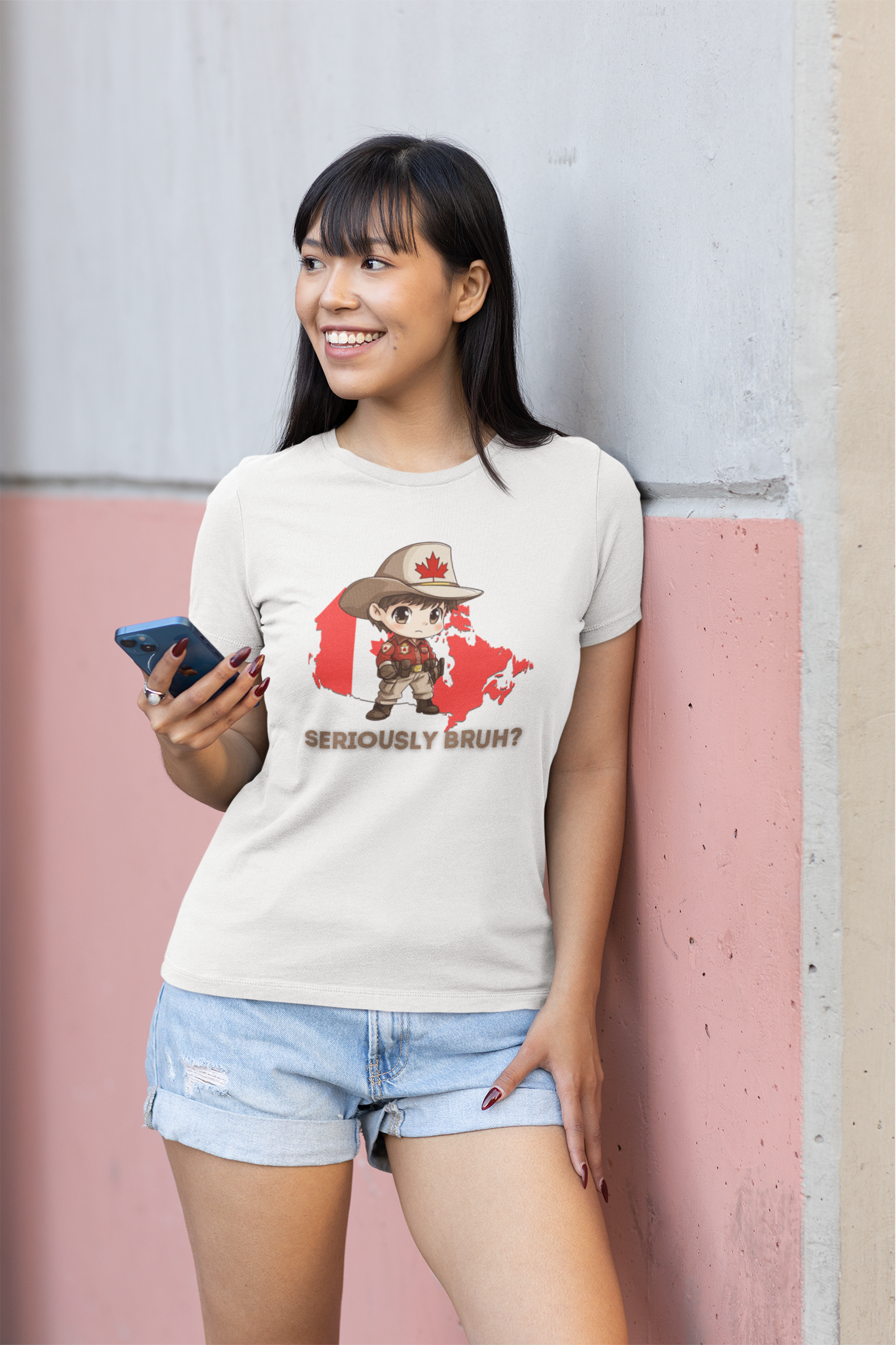 Seriously Bruh? - Proud to be Canadian T-shirt