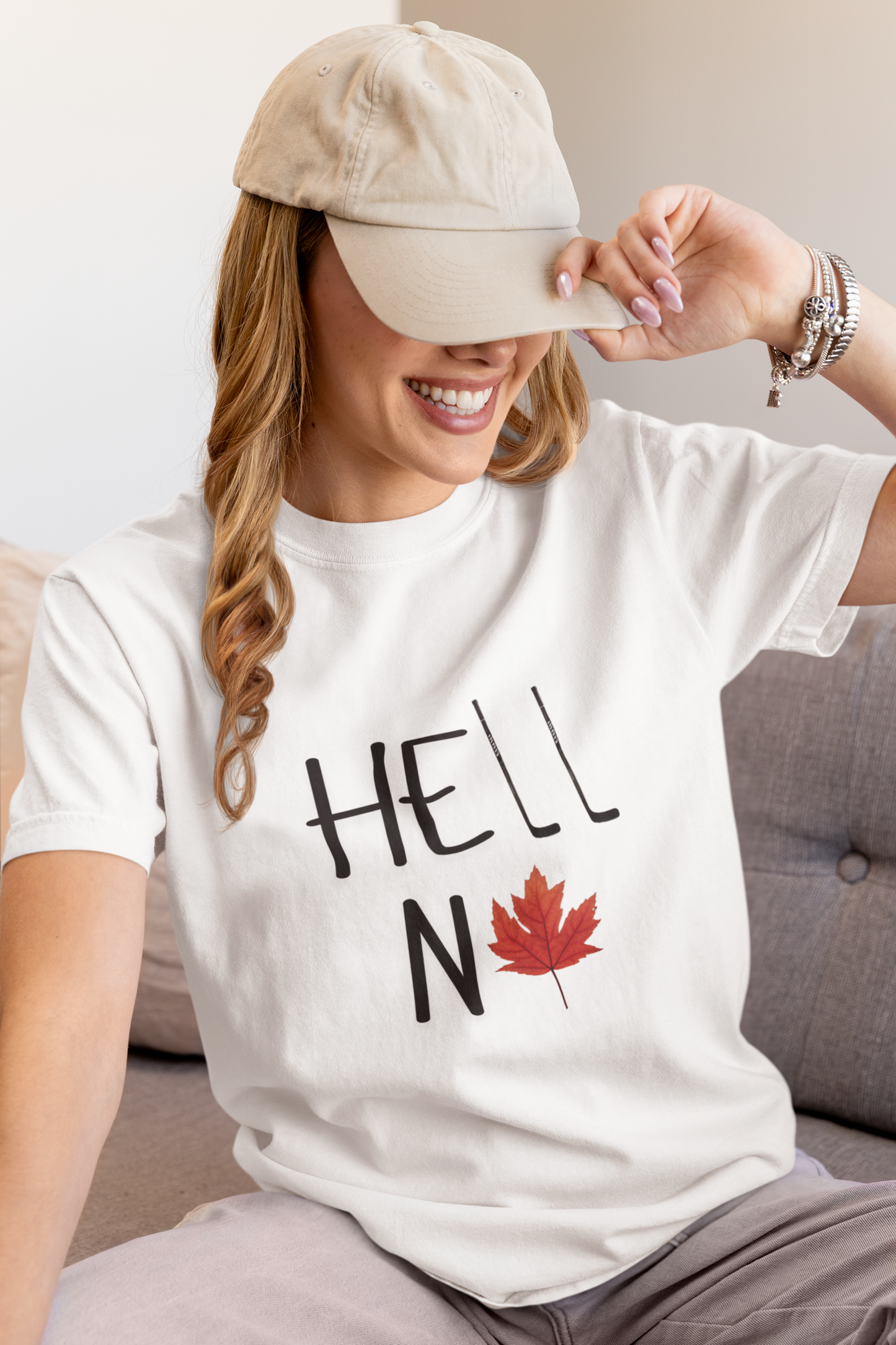 H-E-Double Hockey Sticks No! - Canada Eh T-Shirt