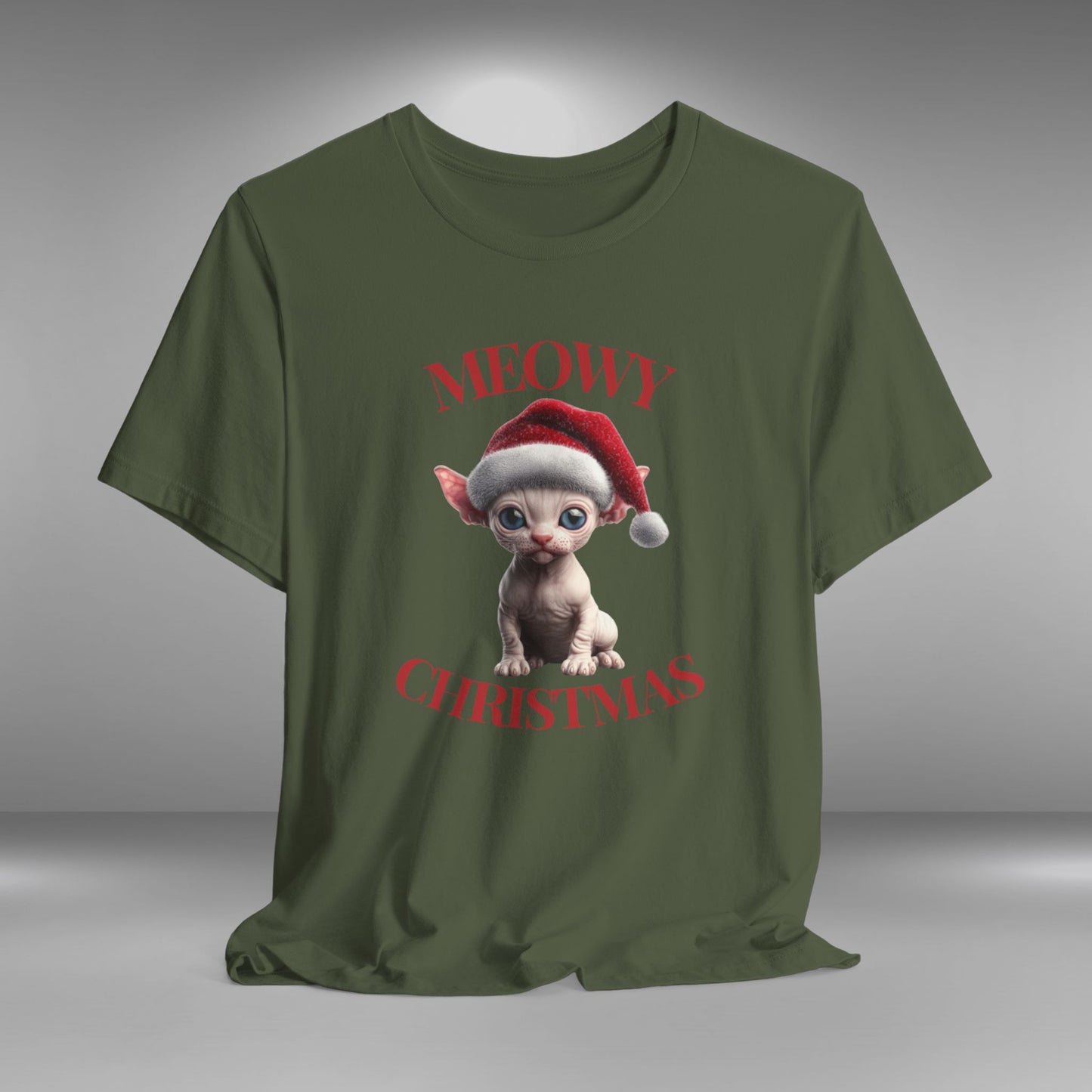 Meowy Christmas - Sphynx - Christmas T-shirt