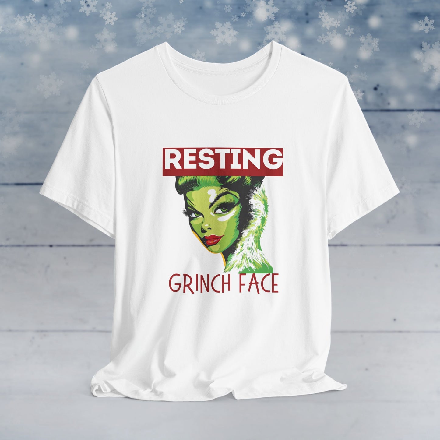 Resting Grinch Face - T-Shirt