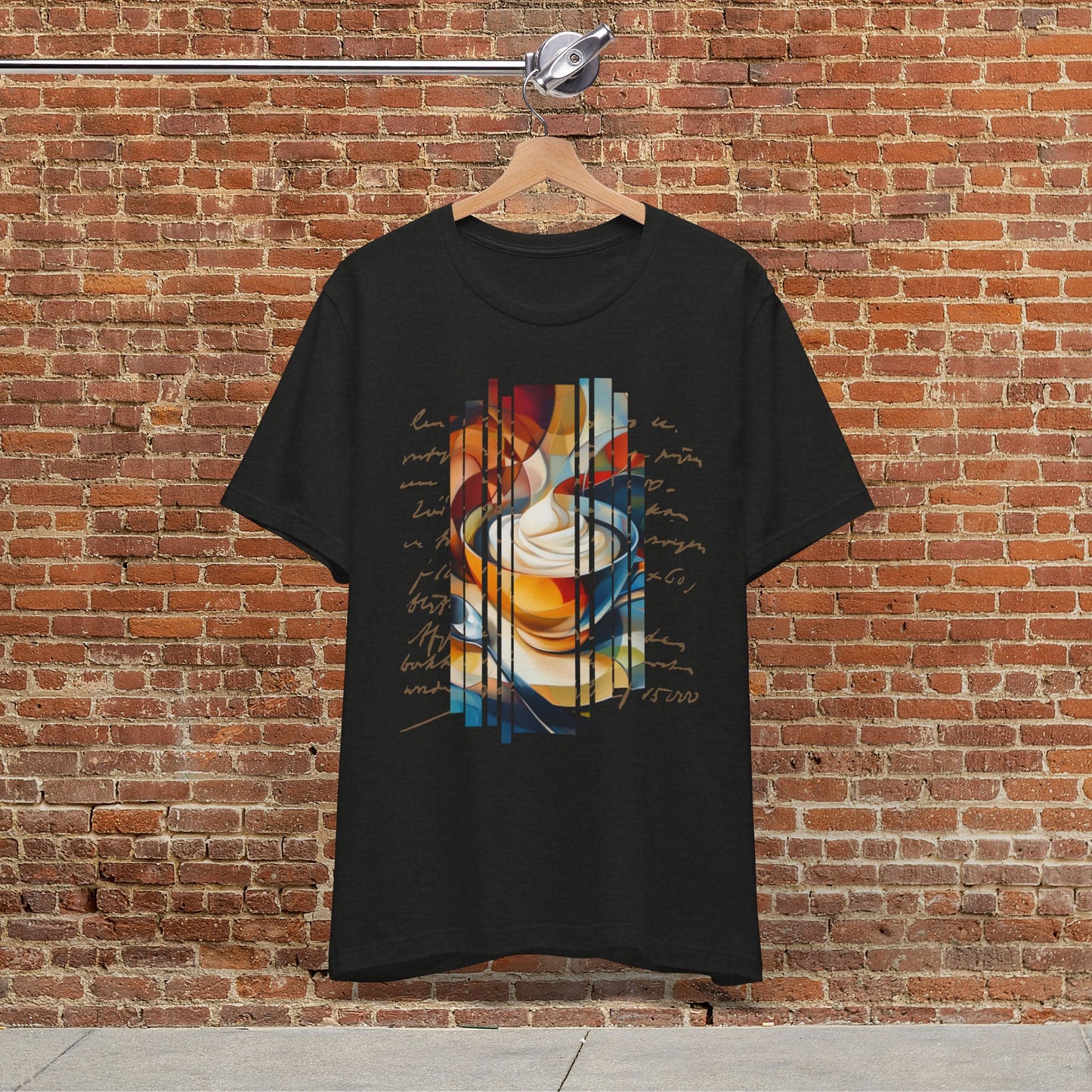 Abstract Fancy Coffee T-shirt