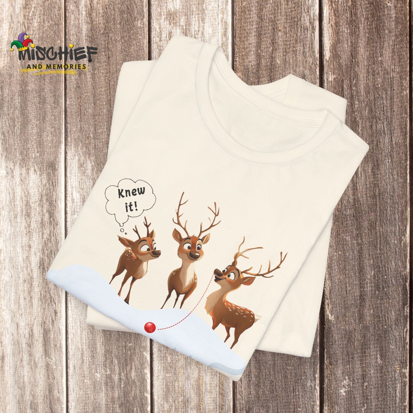 Rudolph Exposed - Christmas T-shirt