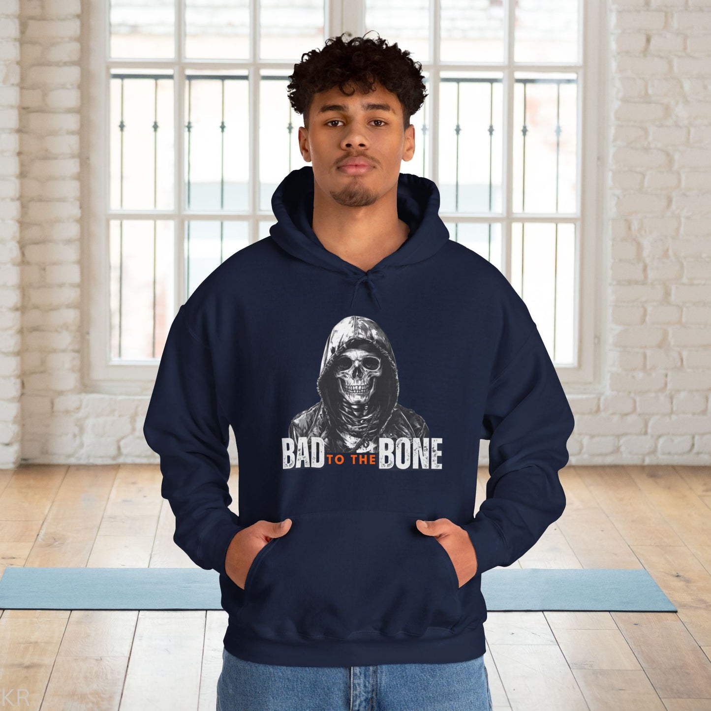 Bad to the Bone - Skeleton Rider Hoodie