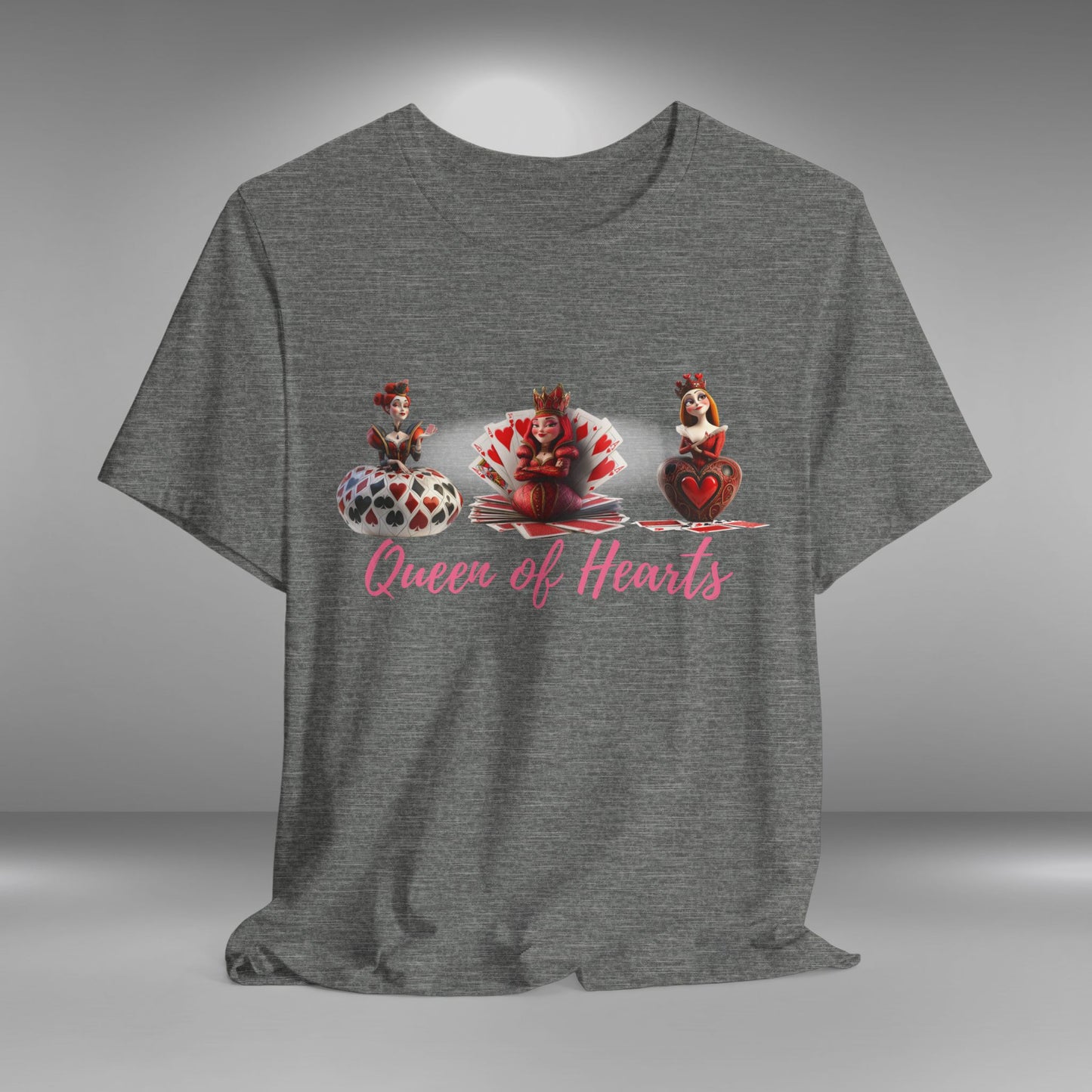 Three Queens of Hearts Valentine's T-Shirt