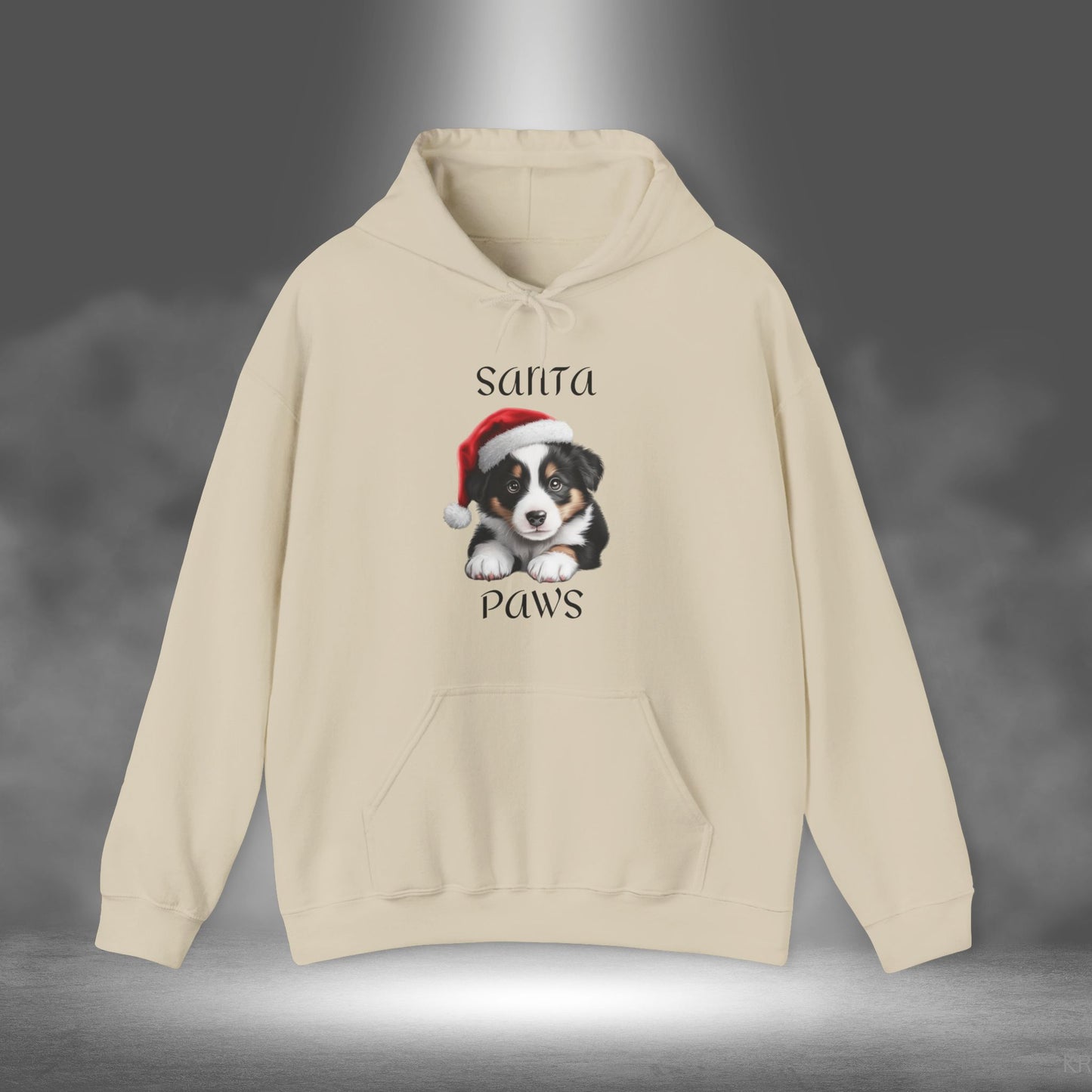 Santa Paws - Collie - Christmas Hoodie