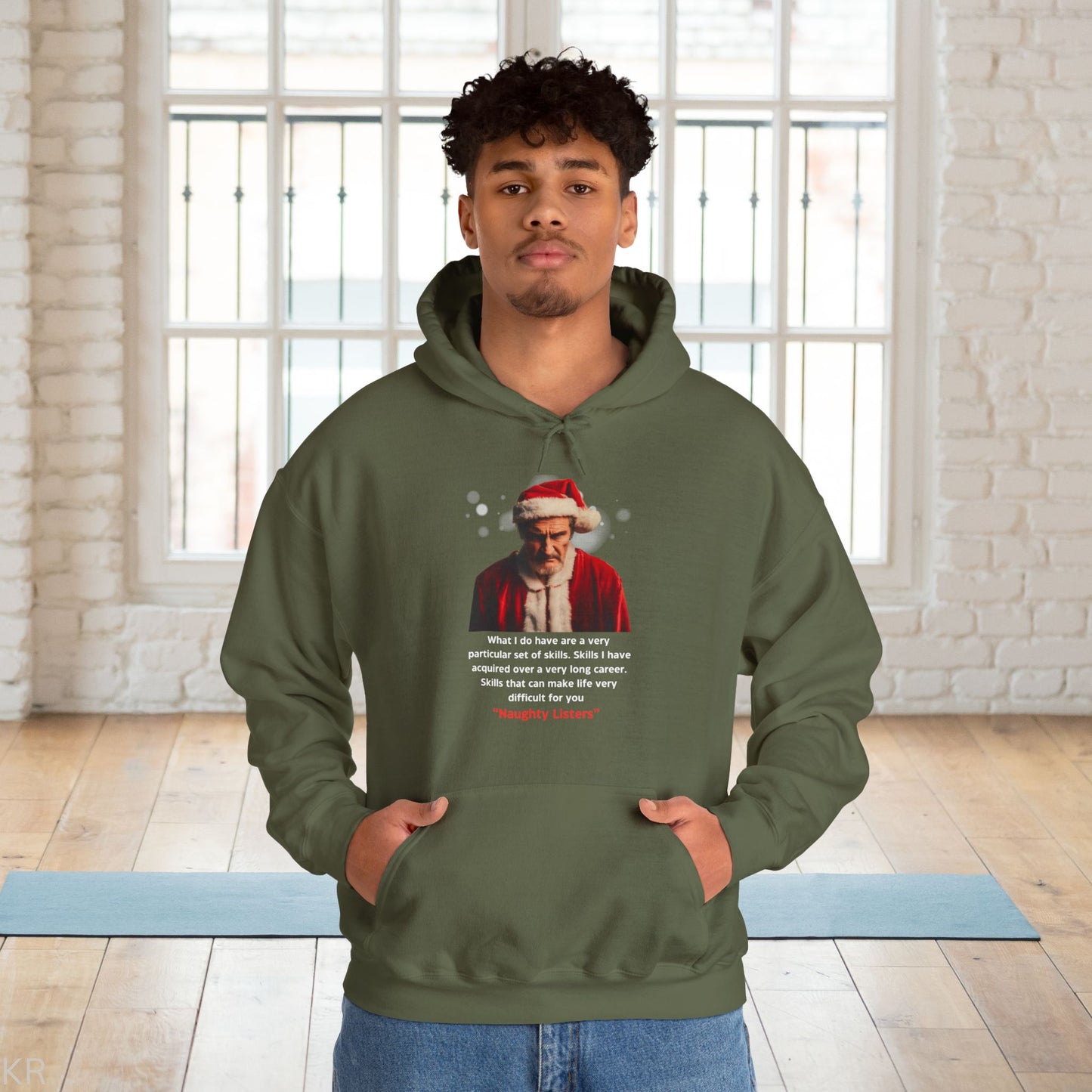 Particular Santa Skills - Christmas Hoodie