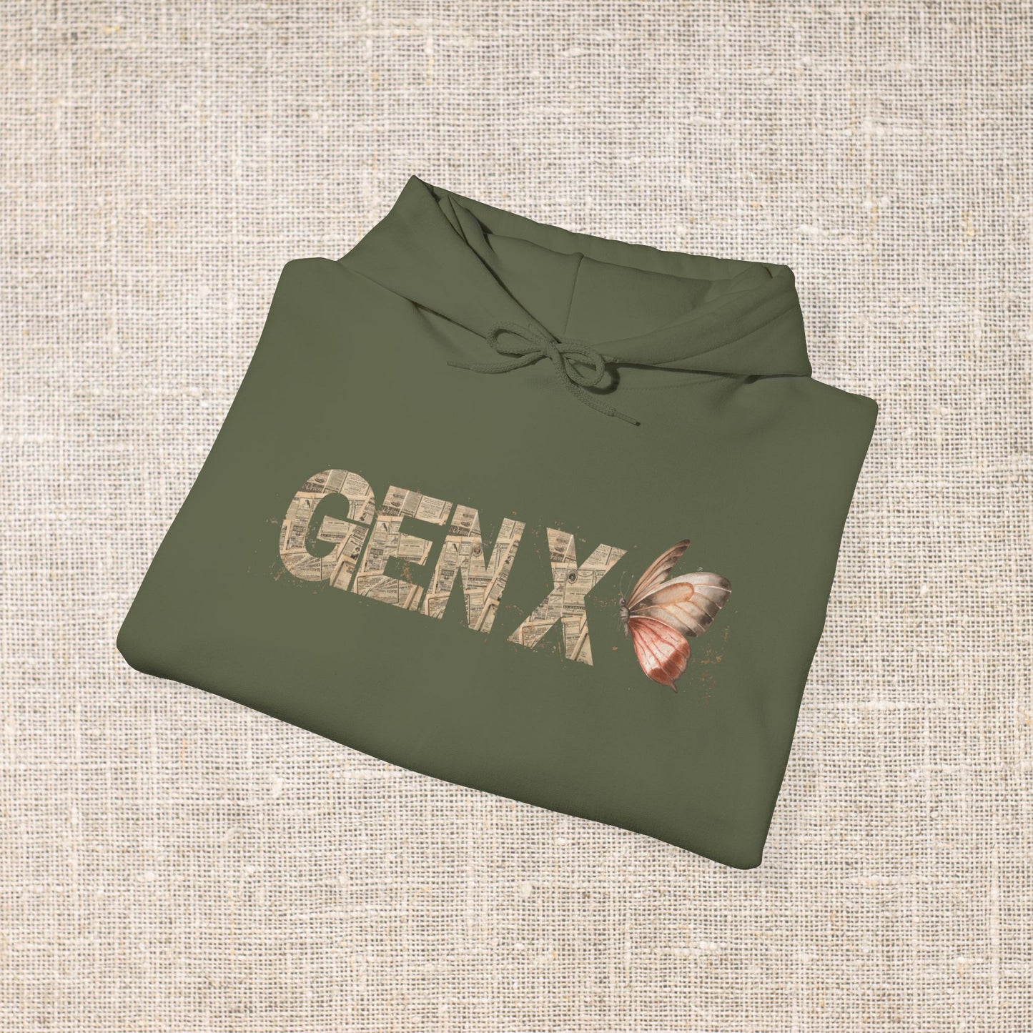 Gen X - Vintage Butterfly Hoodie