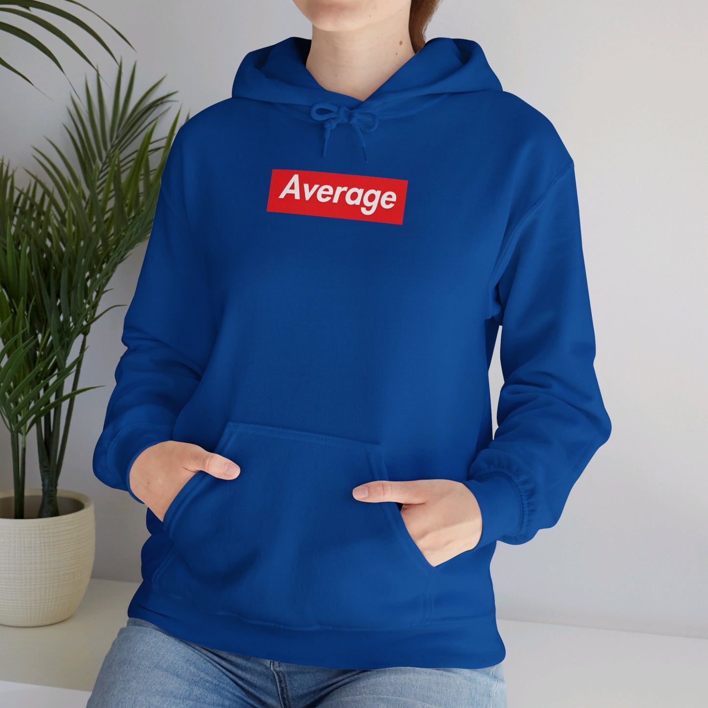 Fun with Words!  AVERAGE Hoodie