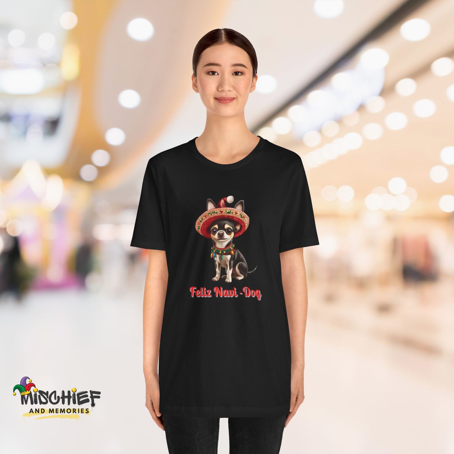 Feliz Navi-Dog - Christmas T-shirt