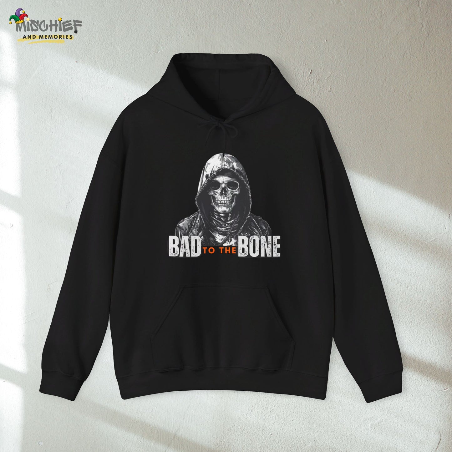 Bad to the Bone - Skeleton Rider Hoodie