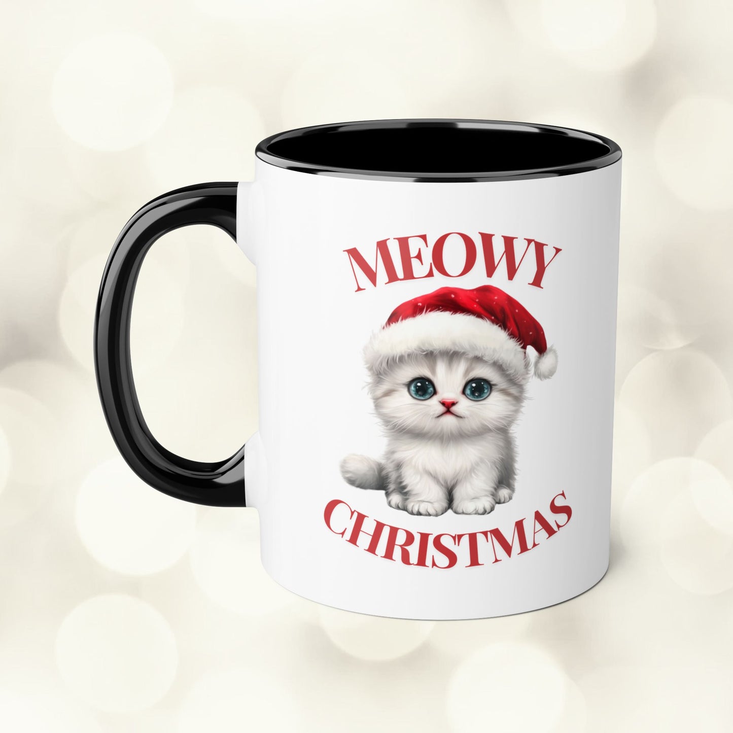 Christmas Cat Mugs - Meowy Christmas Persian