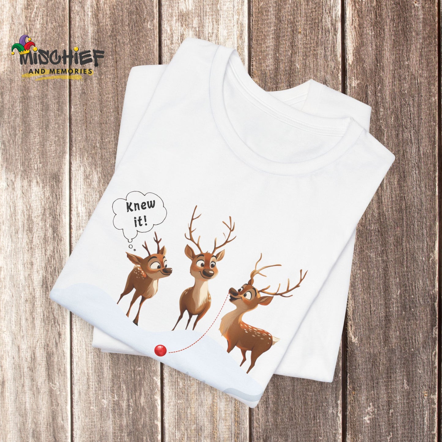 Rudolph Exposed - Christmas T-shirt