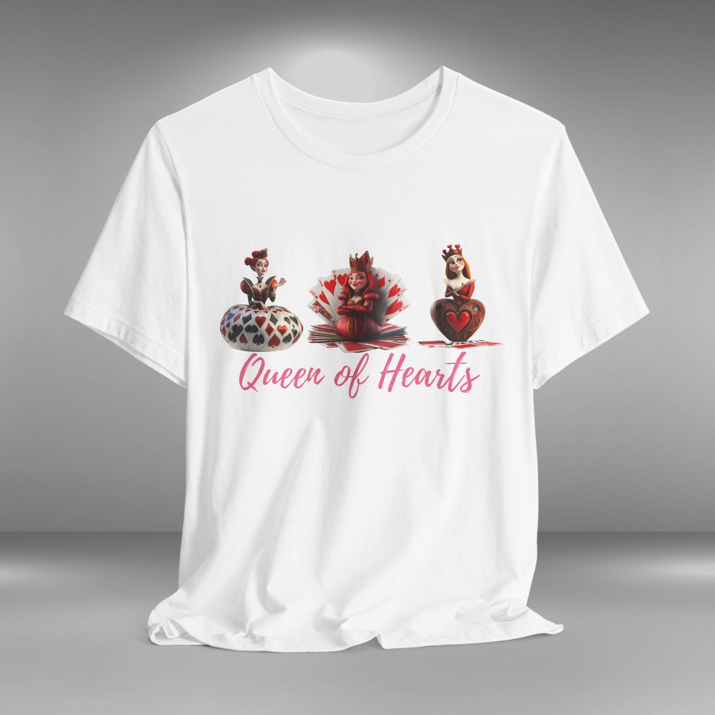 Three Queens of Hearts Valentine's T-Shirt