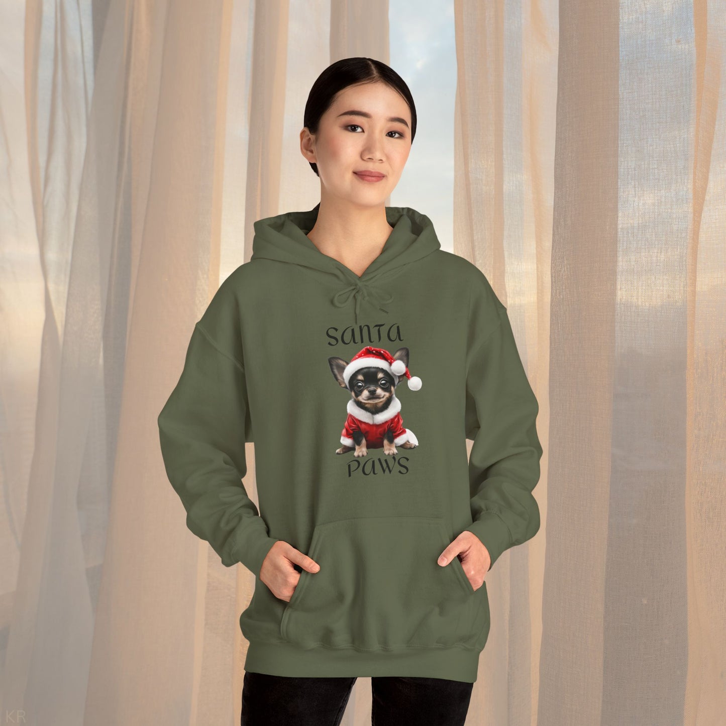 Santa Paws - Chihuahua - Christmas Hoodie