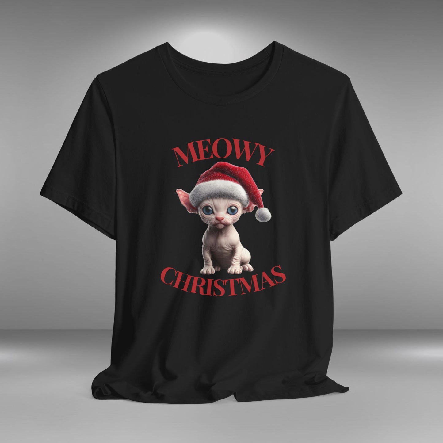 Meowy Christmas - Sphynx - Christmas T-shirt