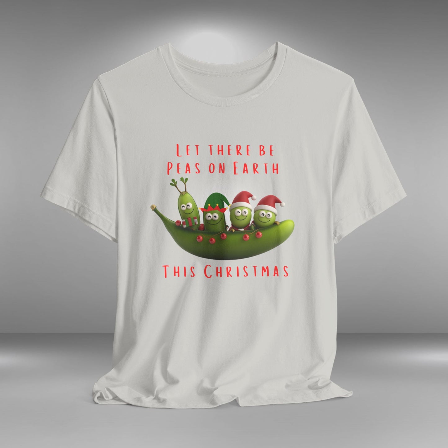 Let There be Peas on Earth - Christmas T-shirt