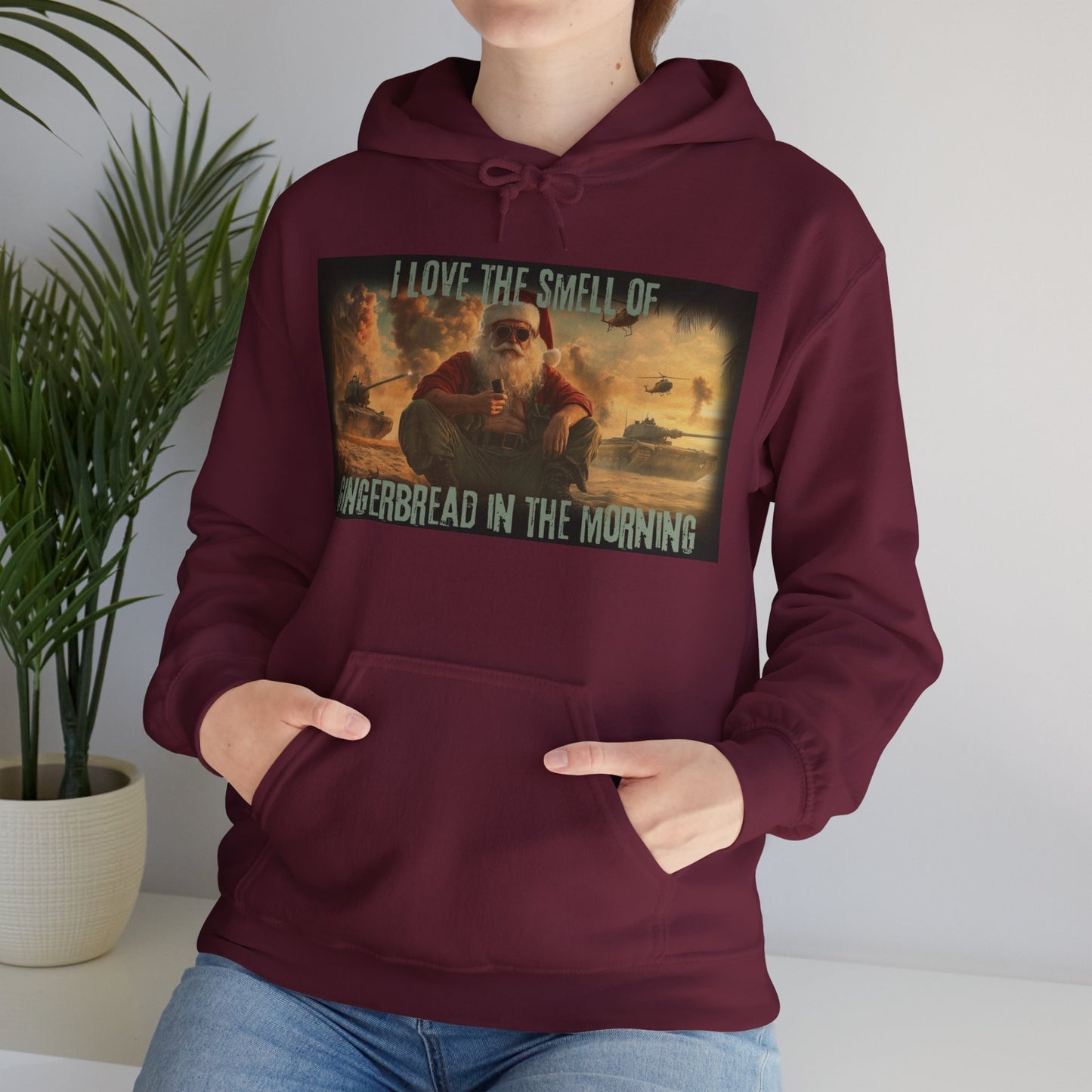 I Love the Smell of Gingerbread in the Morning - Christmas Hoodie