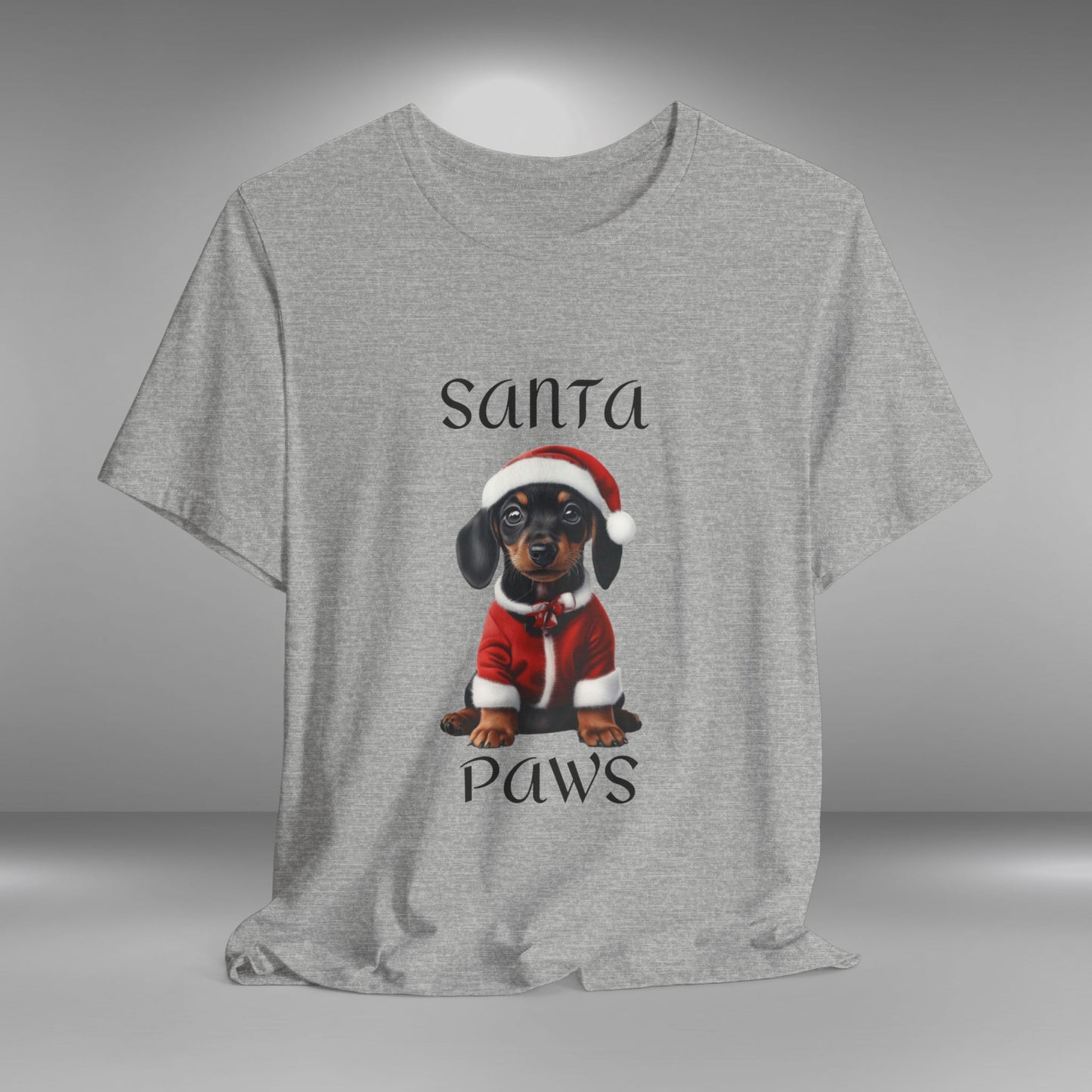 Santa Paws - Daschund - Christmas T-shirt