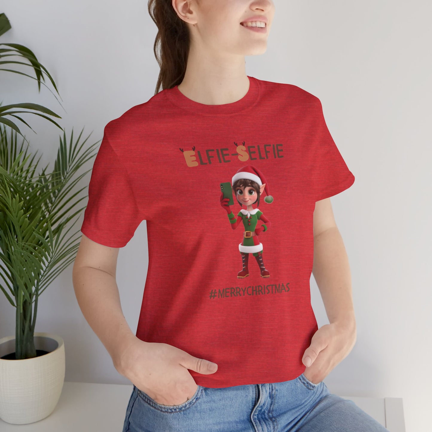 Elfie Selfie - Christmas T-shirt