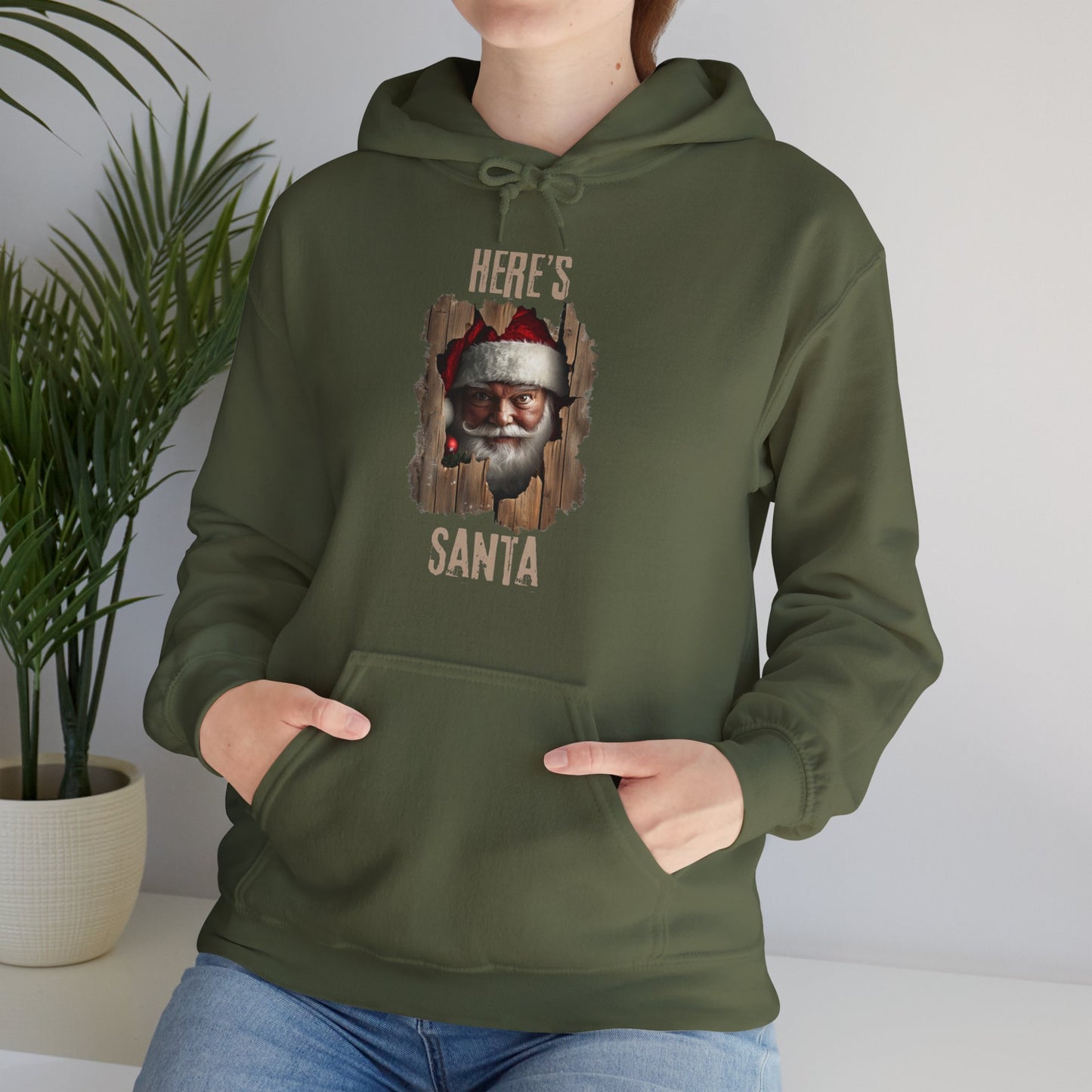 Here's Santa! - Christmas Hoodie