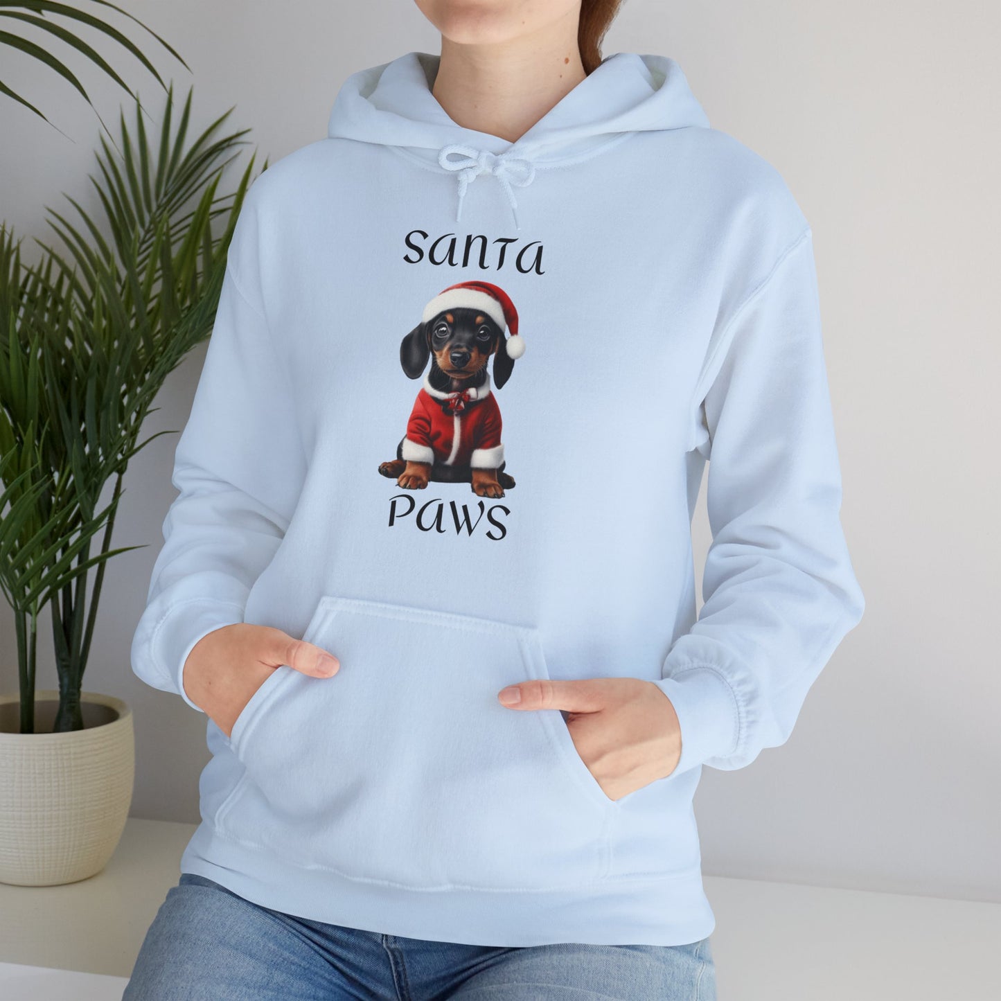 Santa Paws - Dachshund - Christmas Hoodie