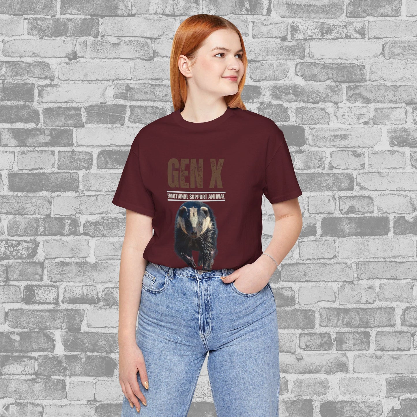 Gen X - Emotional Support Animal T-shirt