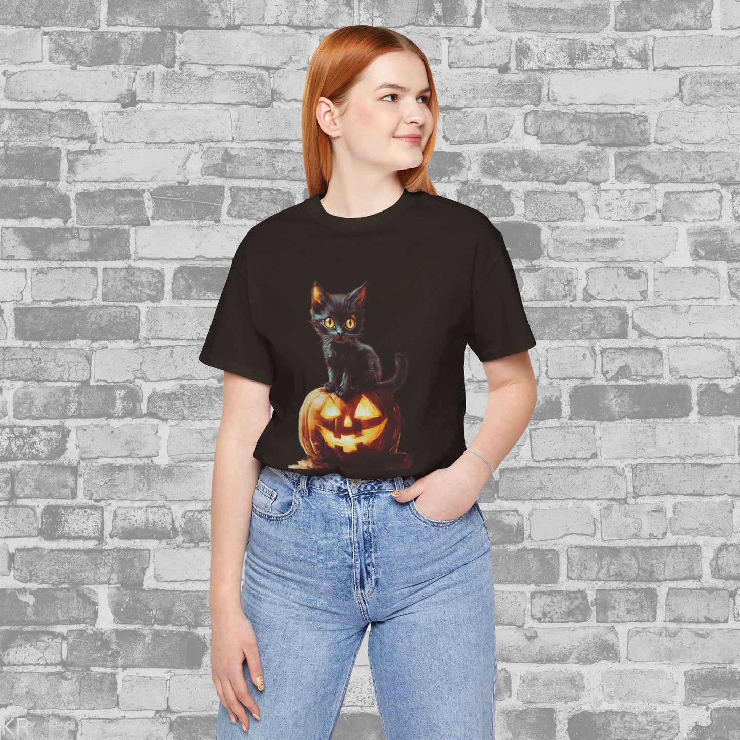 Kitty Boo! Cutest Halloween Black Cat T-shirt!