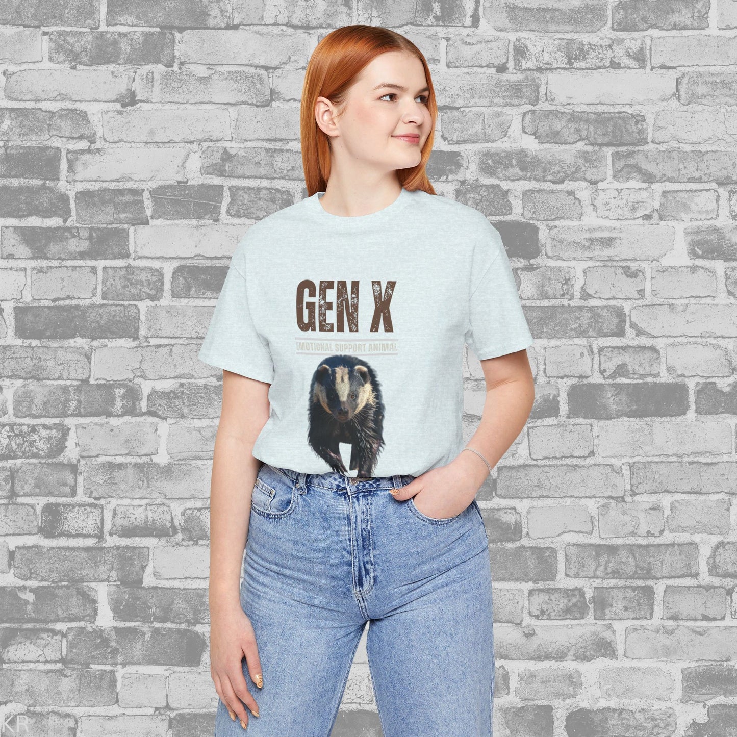 Gen X - Emotional Support Animal T-shirt