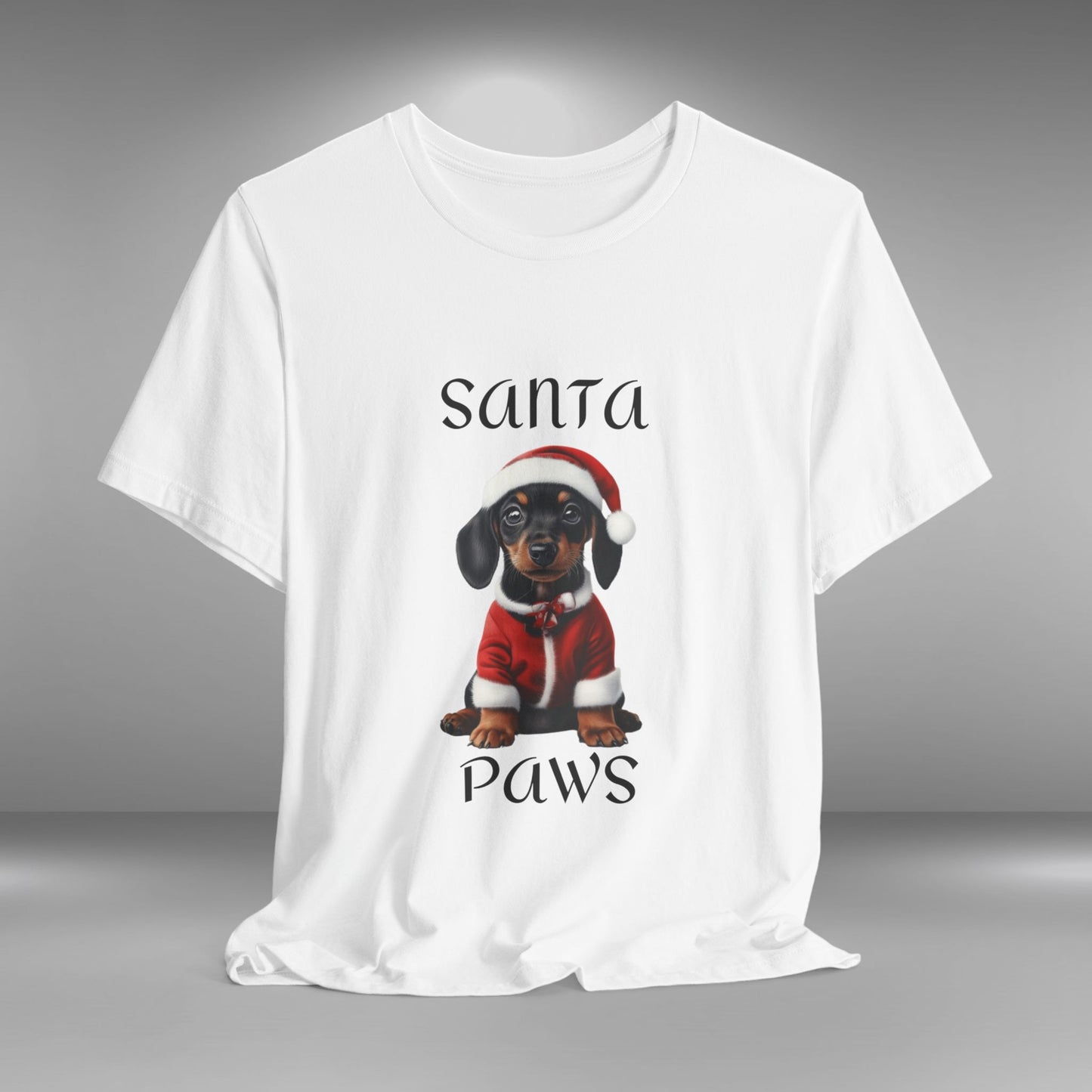 Santa Paws - Daschund - Christmas T-shirt