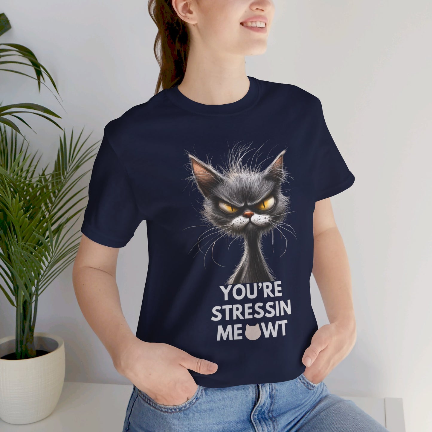 Stress Cat T-shirt