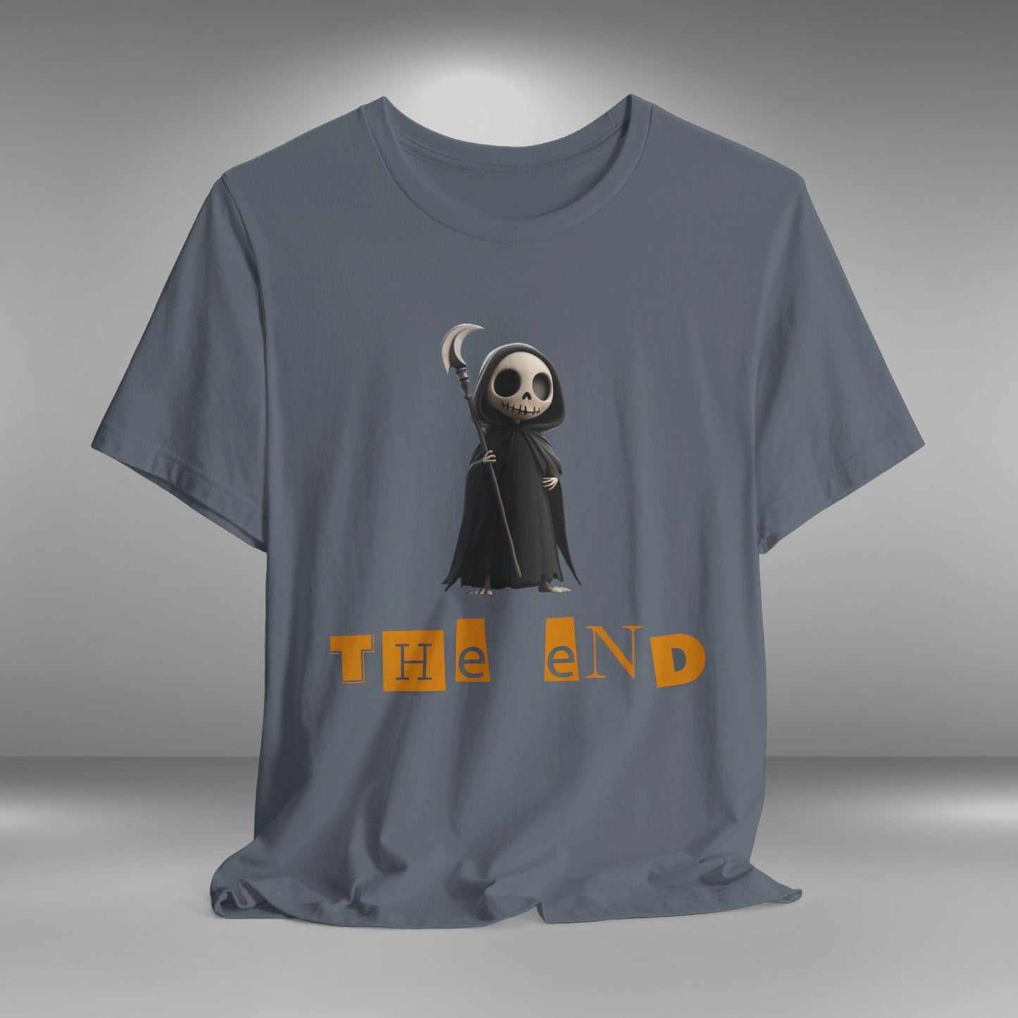 The End! Grim Reaper Halloween T-shirt