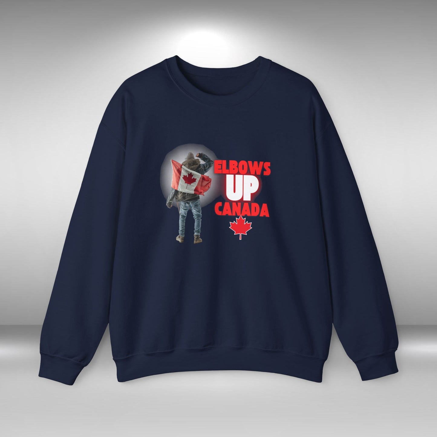 Elbows Up Canada Crewneck Sweatshirt