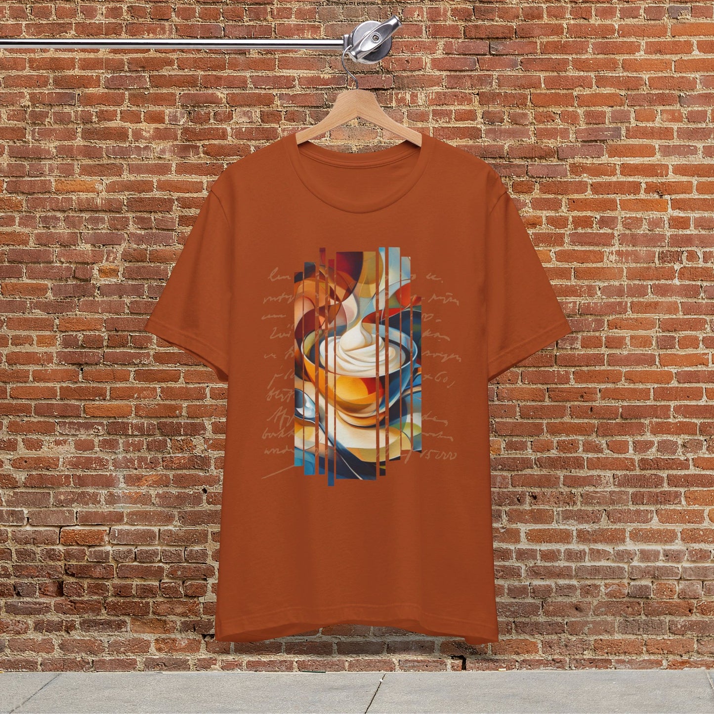 Abstract Fancy Coffee T-shirt