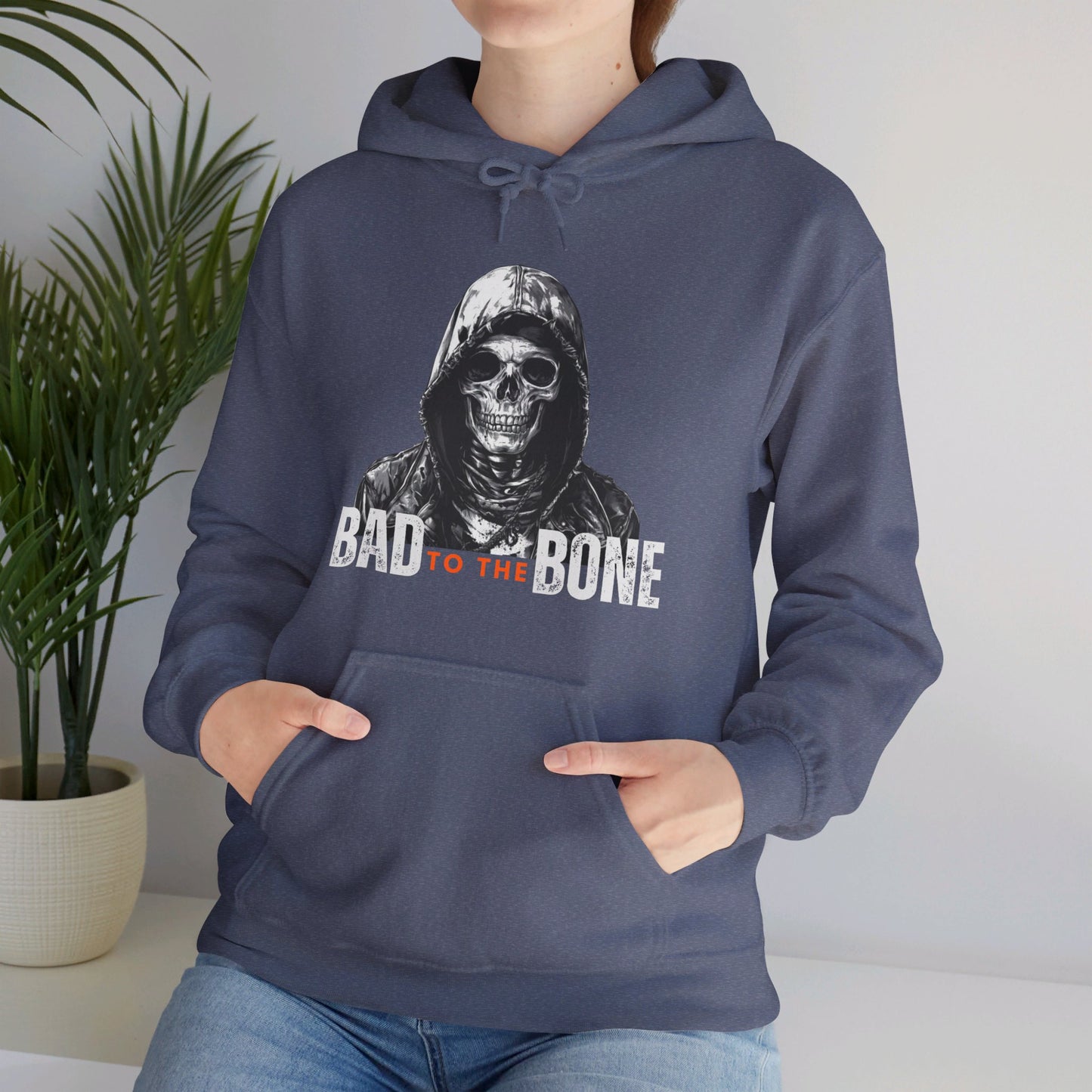 Bad to the Bone - Skeleton Rider Hoodie