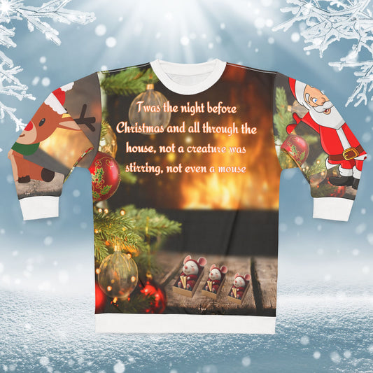 Twas the Night Before Christmas - All Over Print - Ugly Christmas Sweater