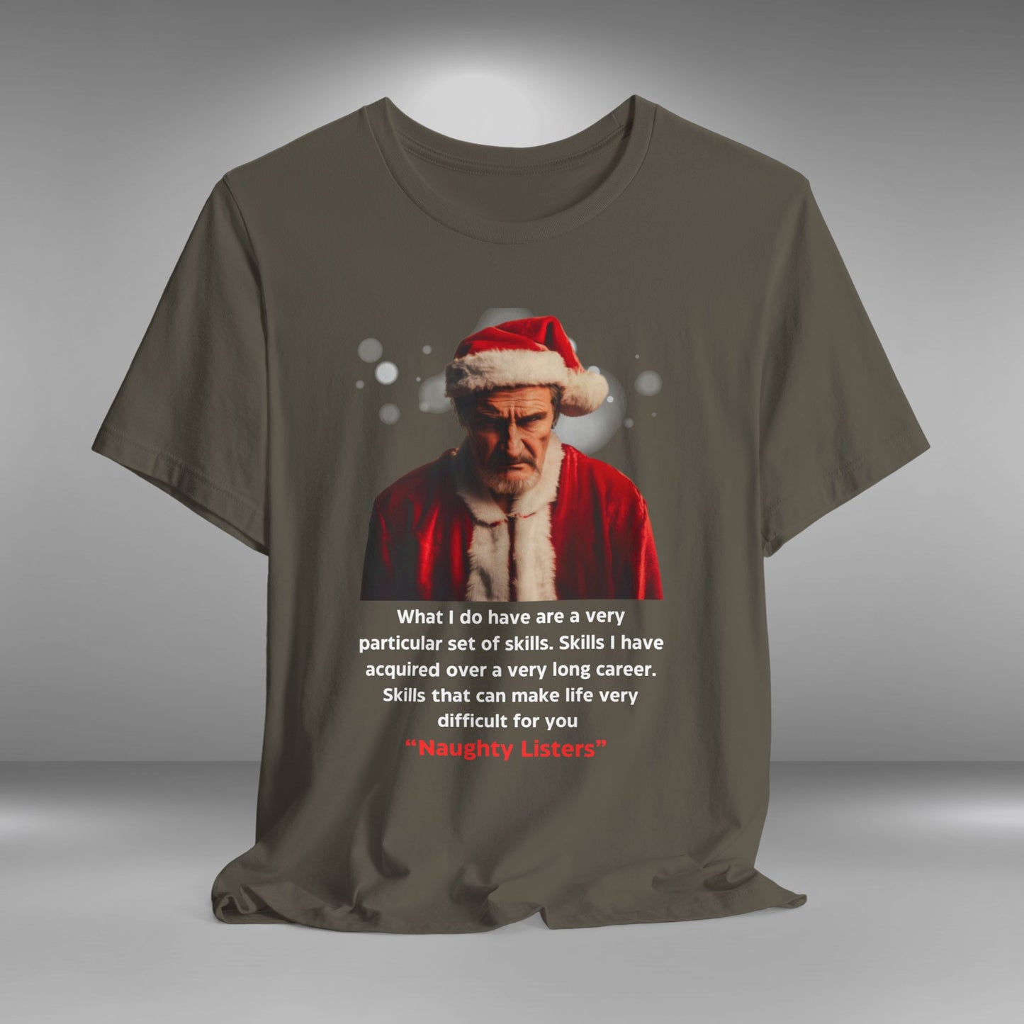 Particular Santa Skills - Christmas T-shirt