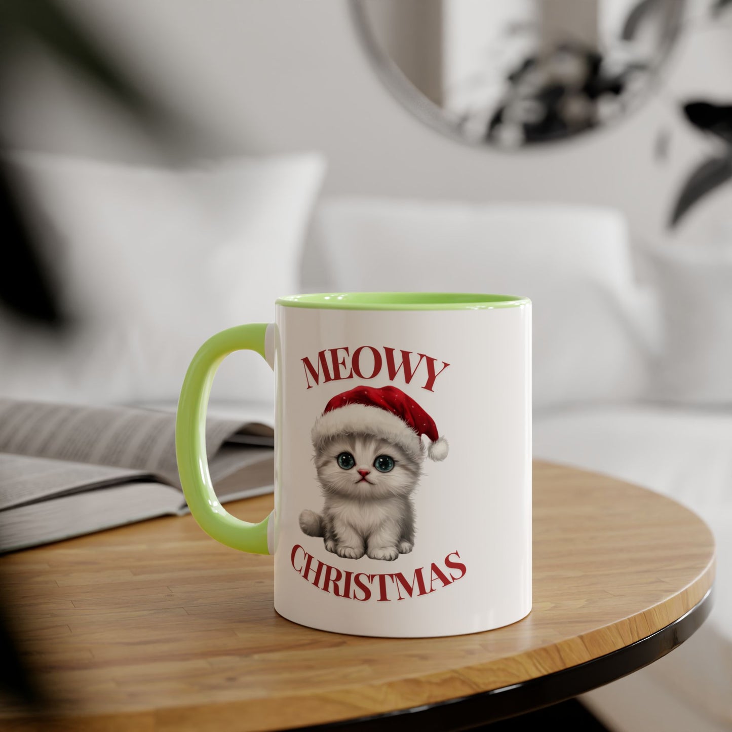 Christmas Cat Mugs - Meowy Christmas Persian