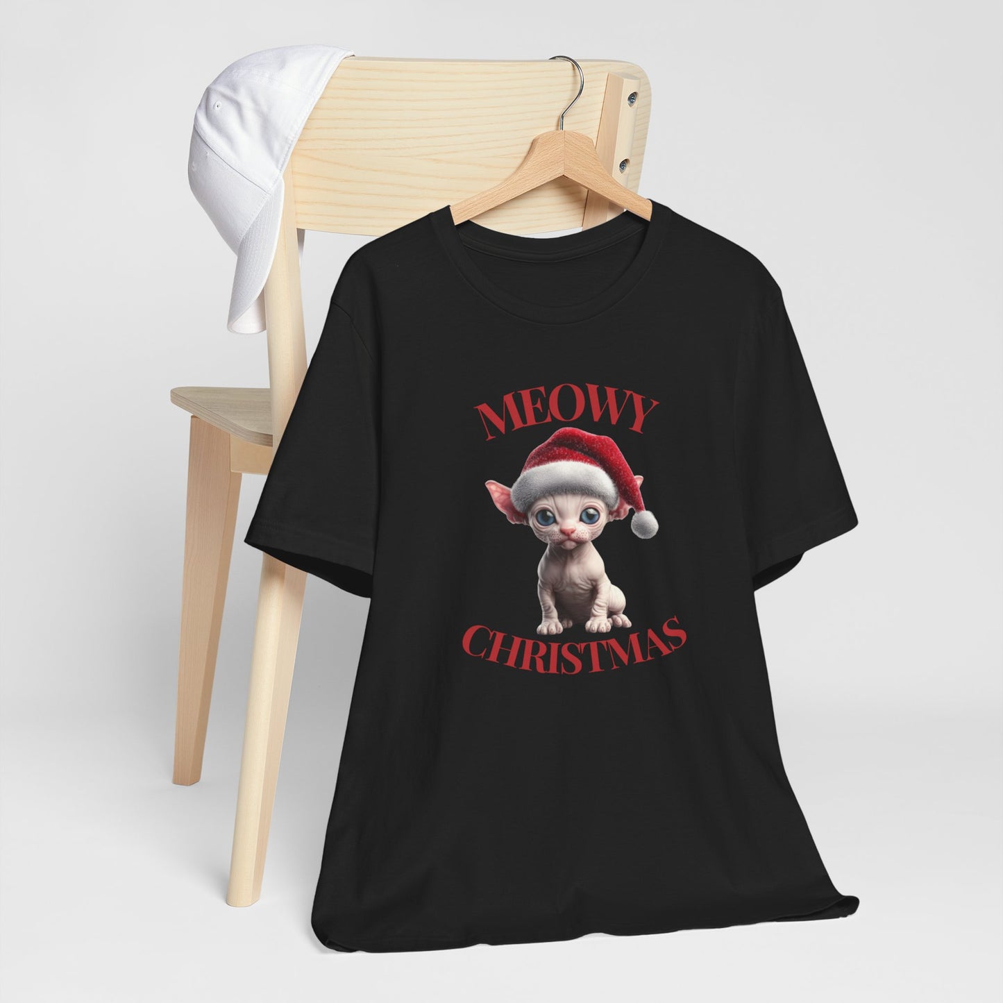 Meowy Christmas - Sphynx - Christmas T-shirt