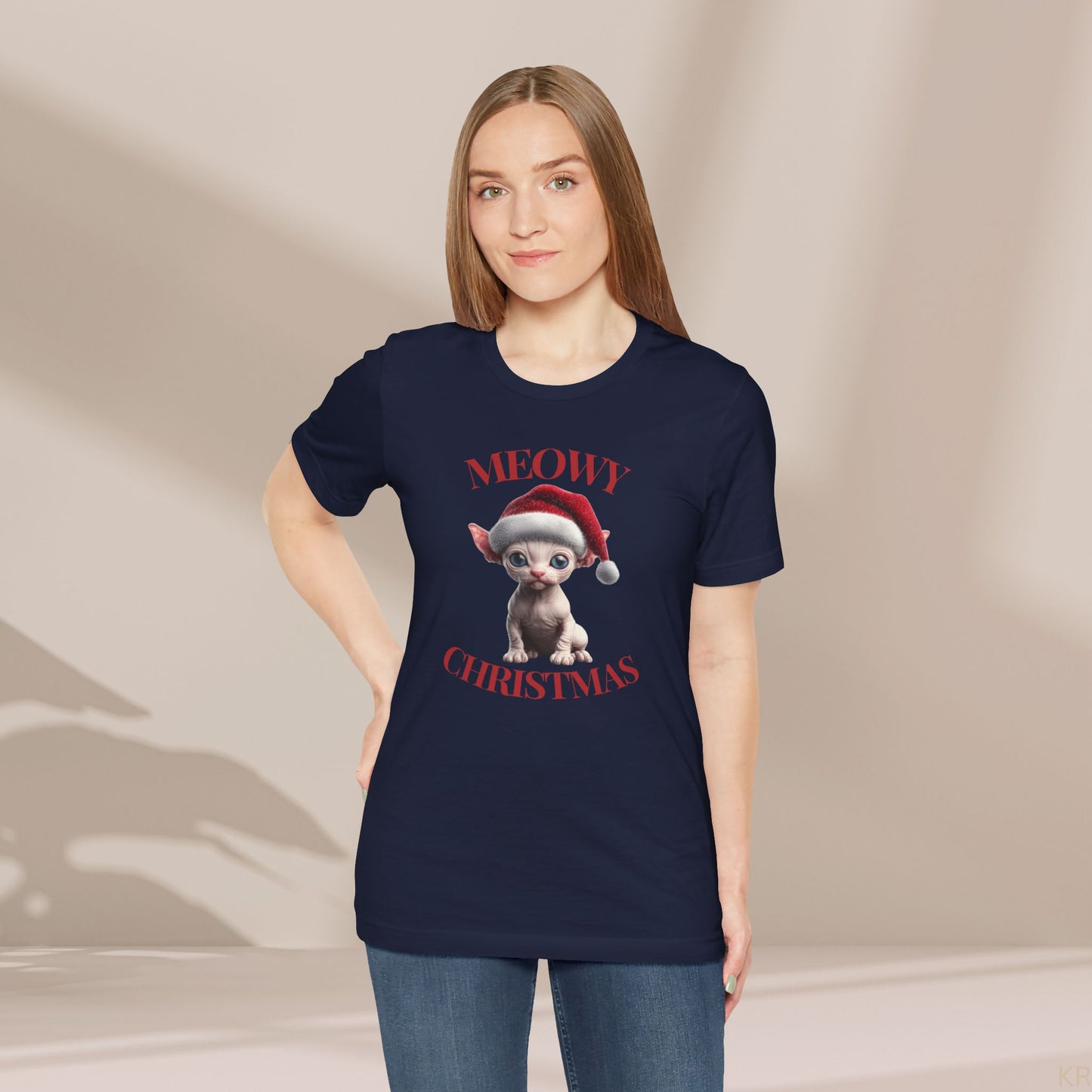 Meowy Christmas - Sphynx - Christmas T-shirt