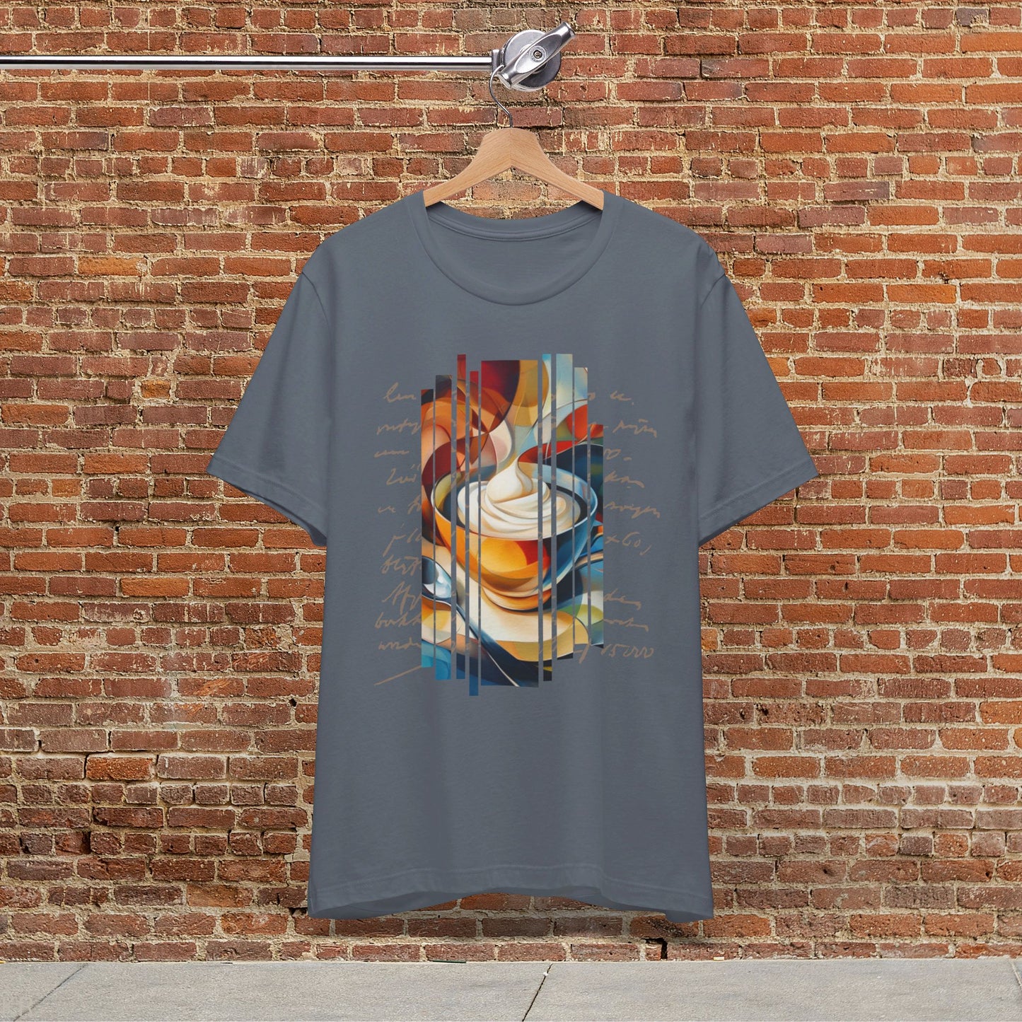 Abstract Fancy Coffee T-shirt