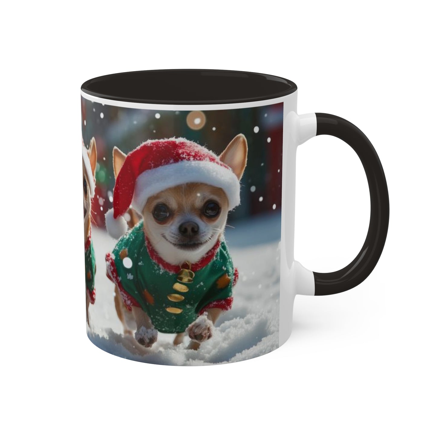 Christmas Chihuahua Elves Mug