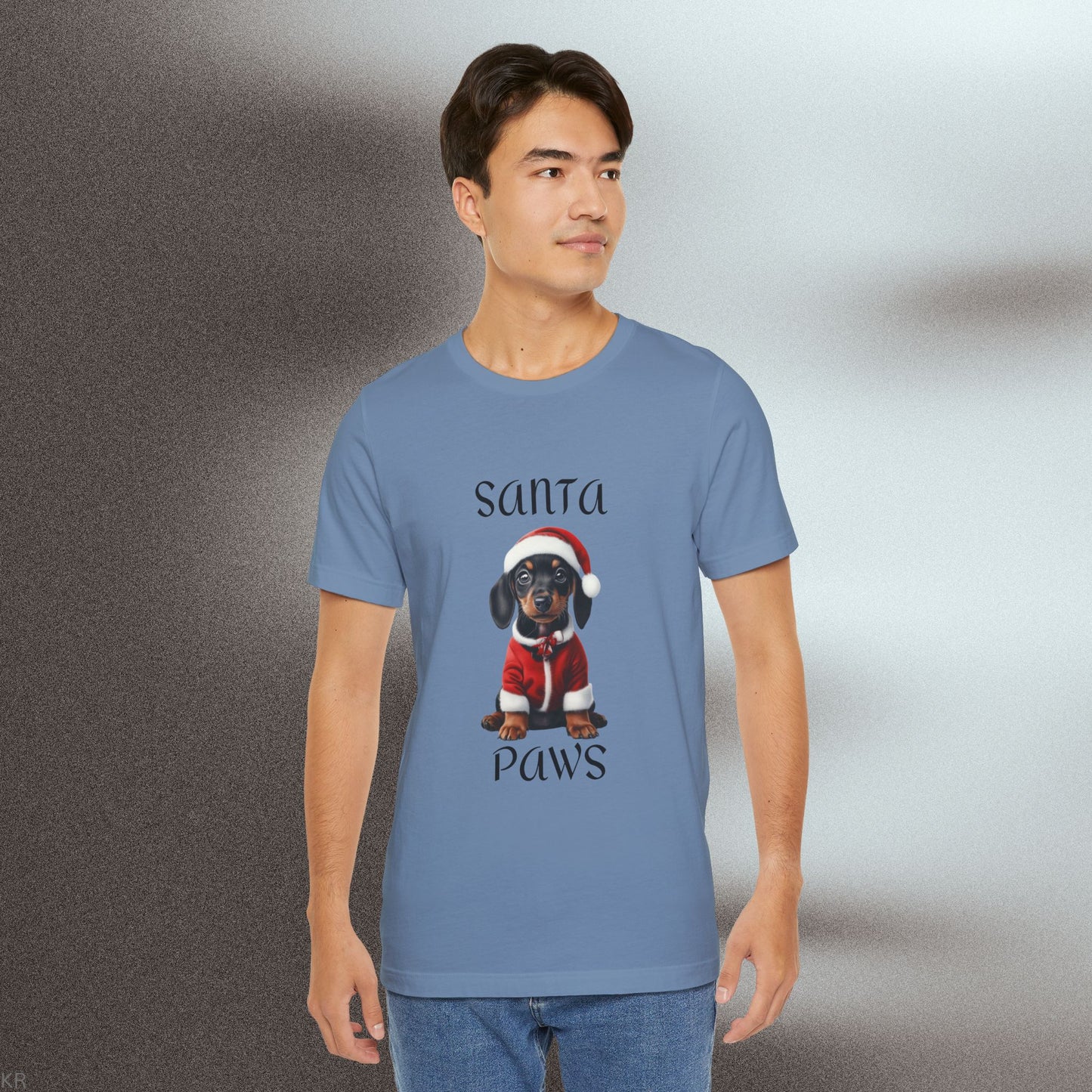 Santa Paws - Daschund - Christmas T-shirt