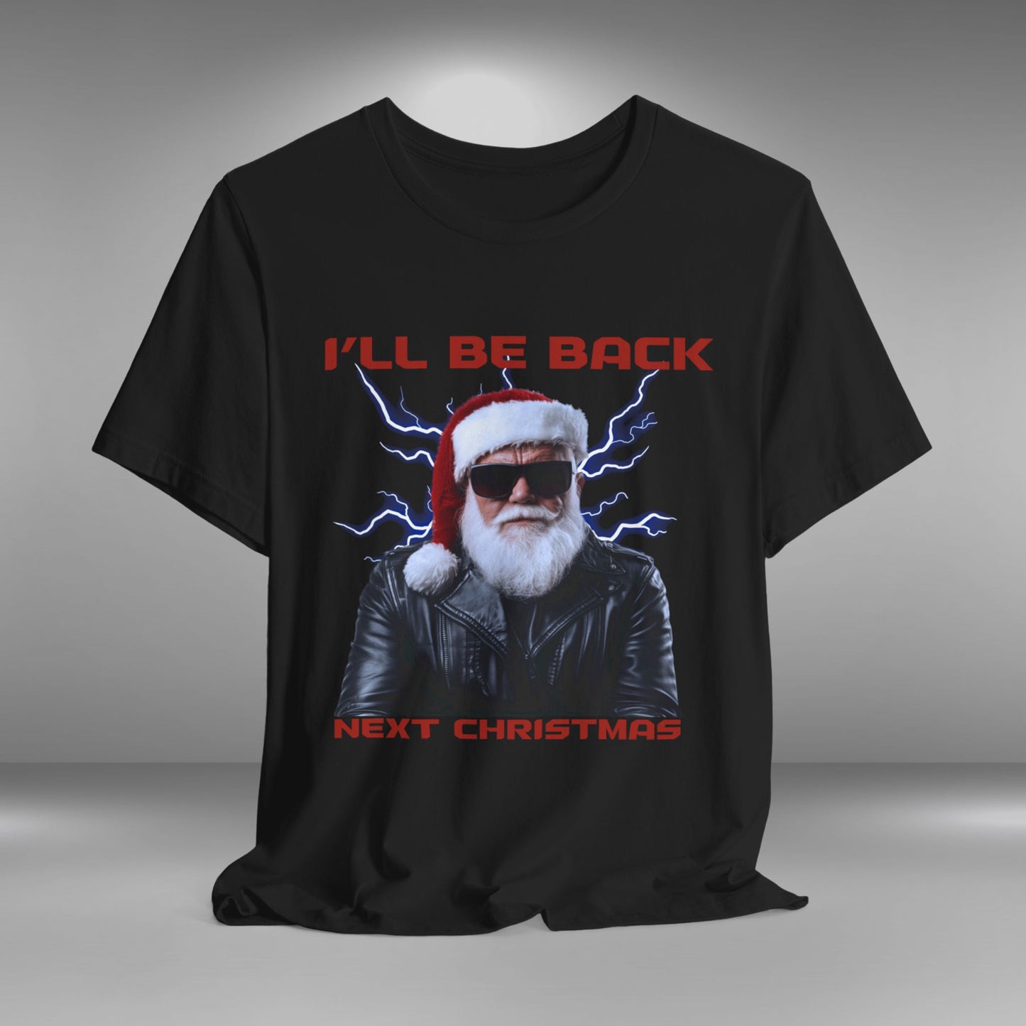 I'll be Back Santa - Christmas T-shirt