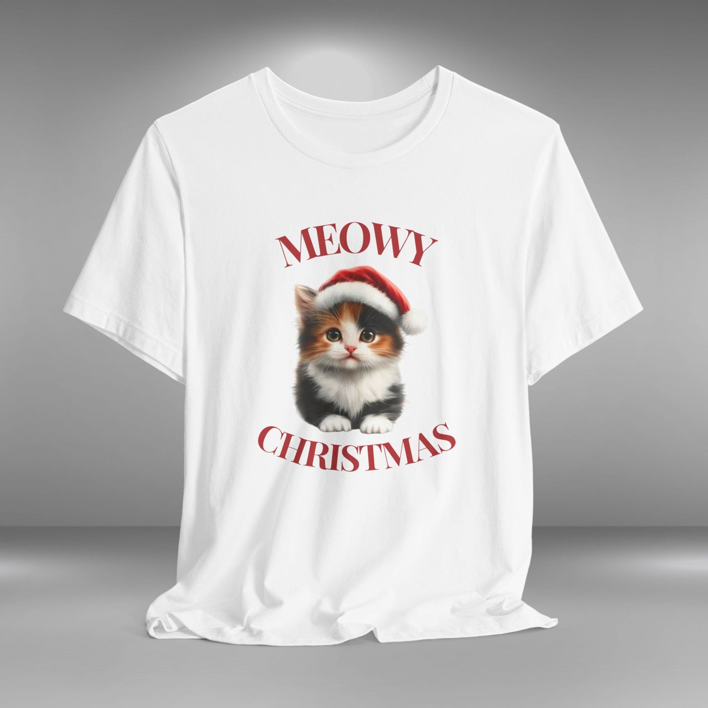 Meowy Christmas - Calico - Christmas T-shirt